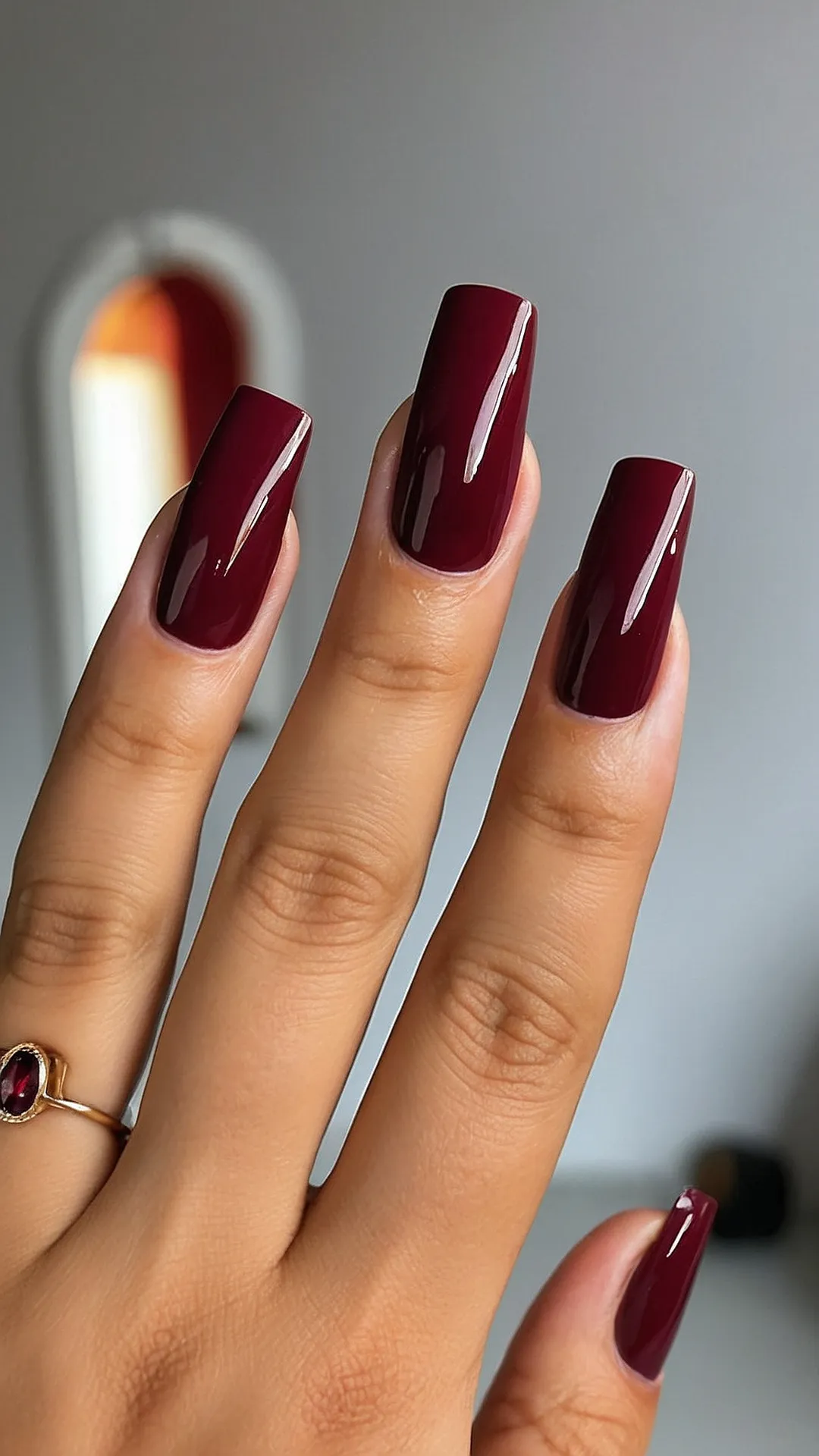 Crimson Crush Manicure