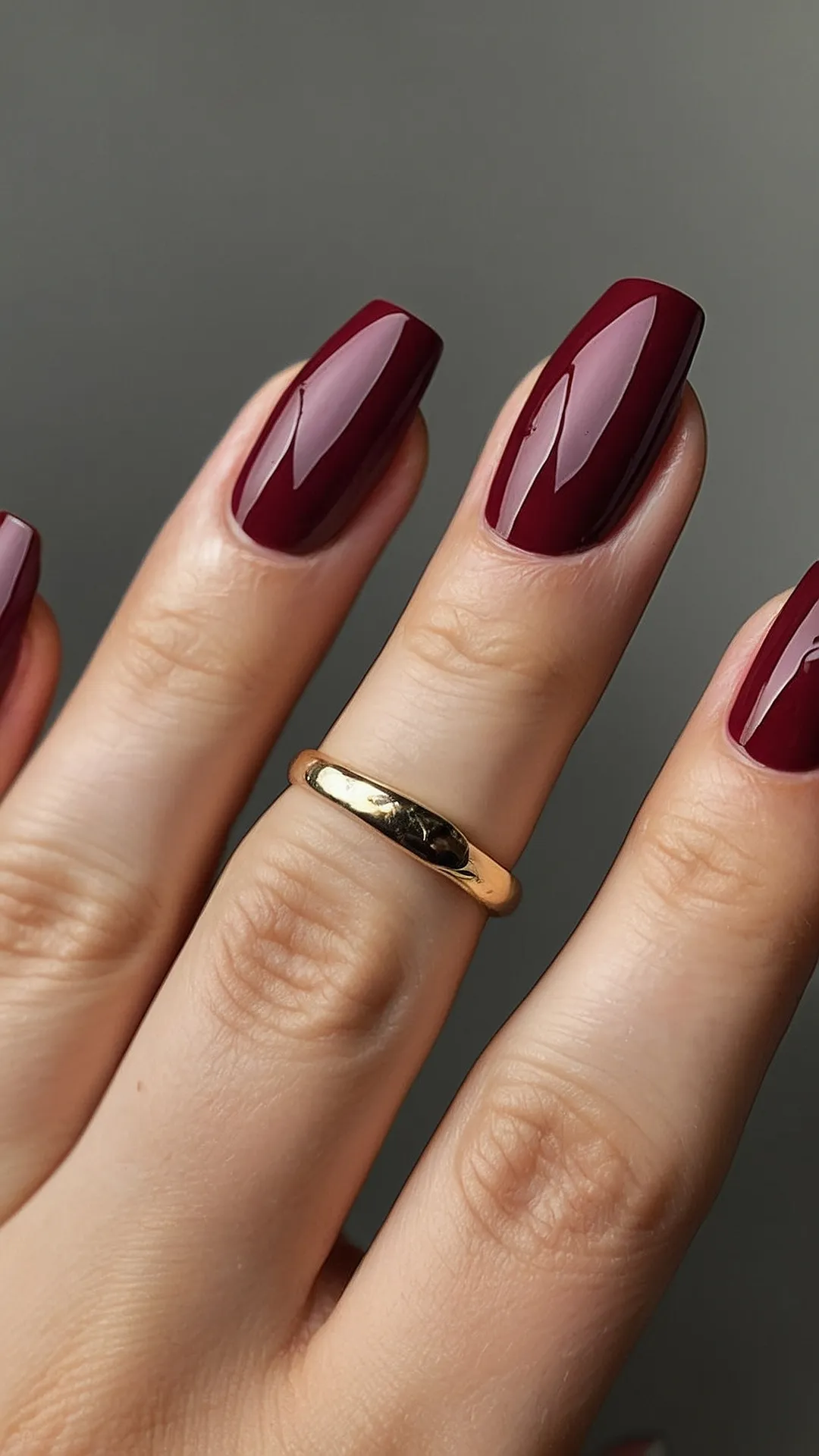 Merlot Magic Nails