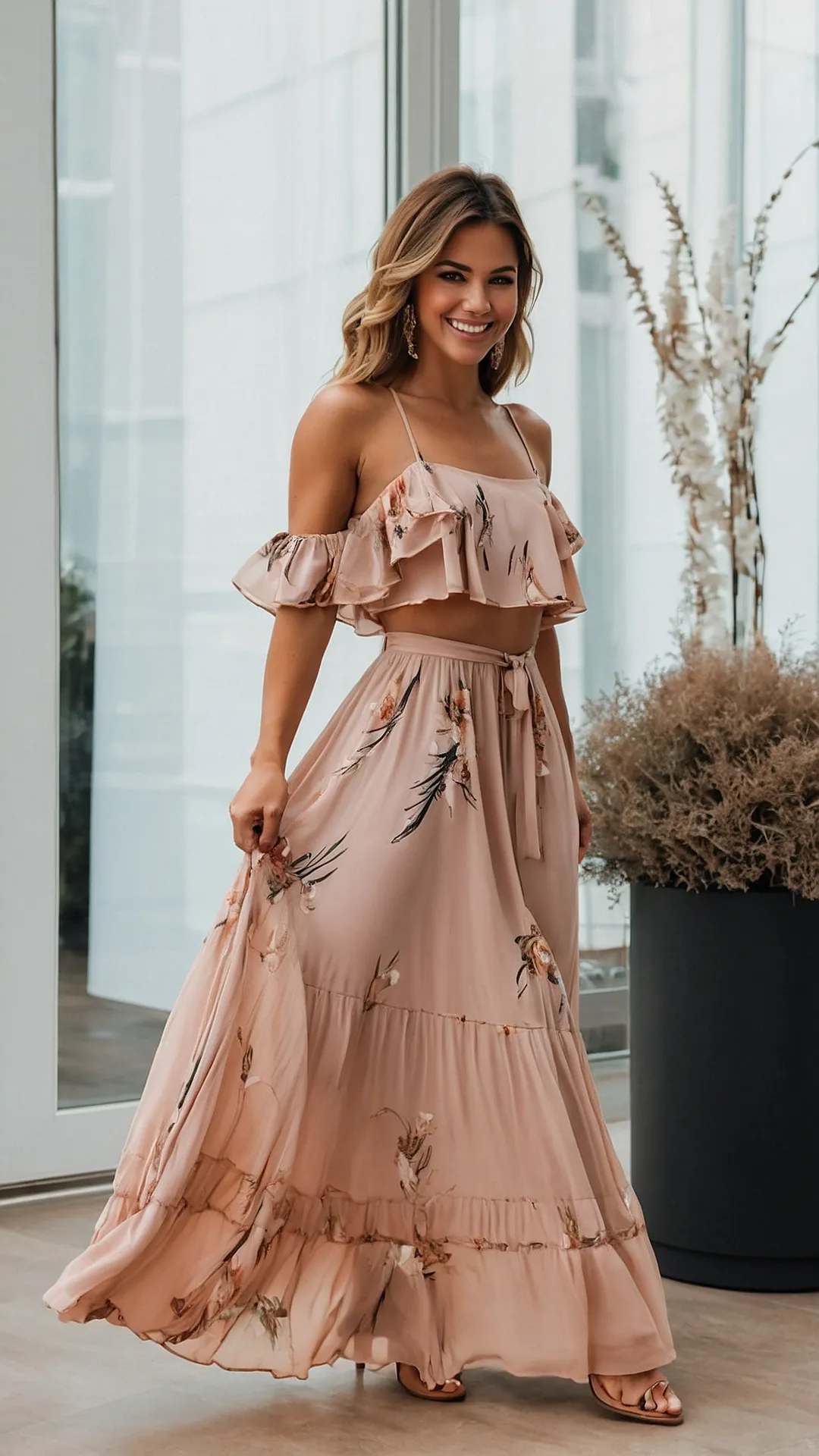 Two-Piece Maxi