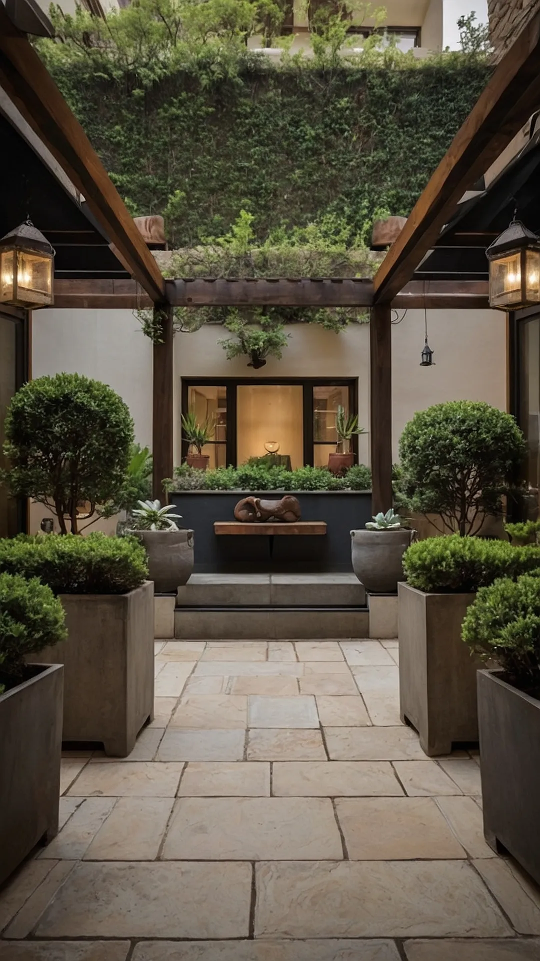 Chic Courtyard Retreat