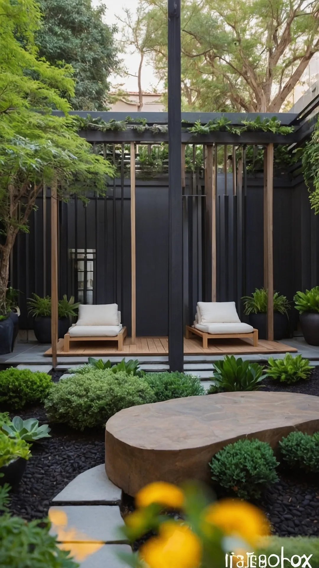 Stunning Stone Courtyard