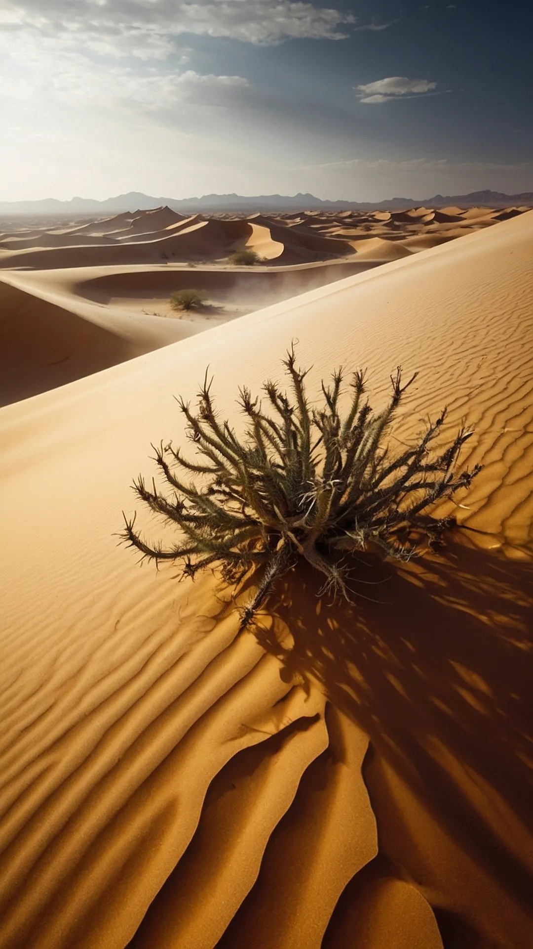 Desert's Starry Embrace