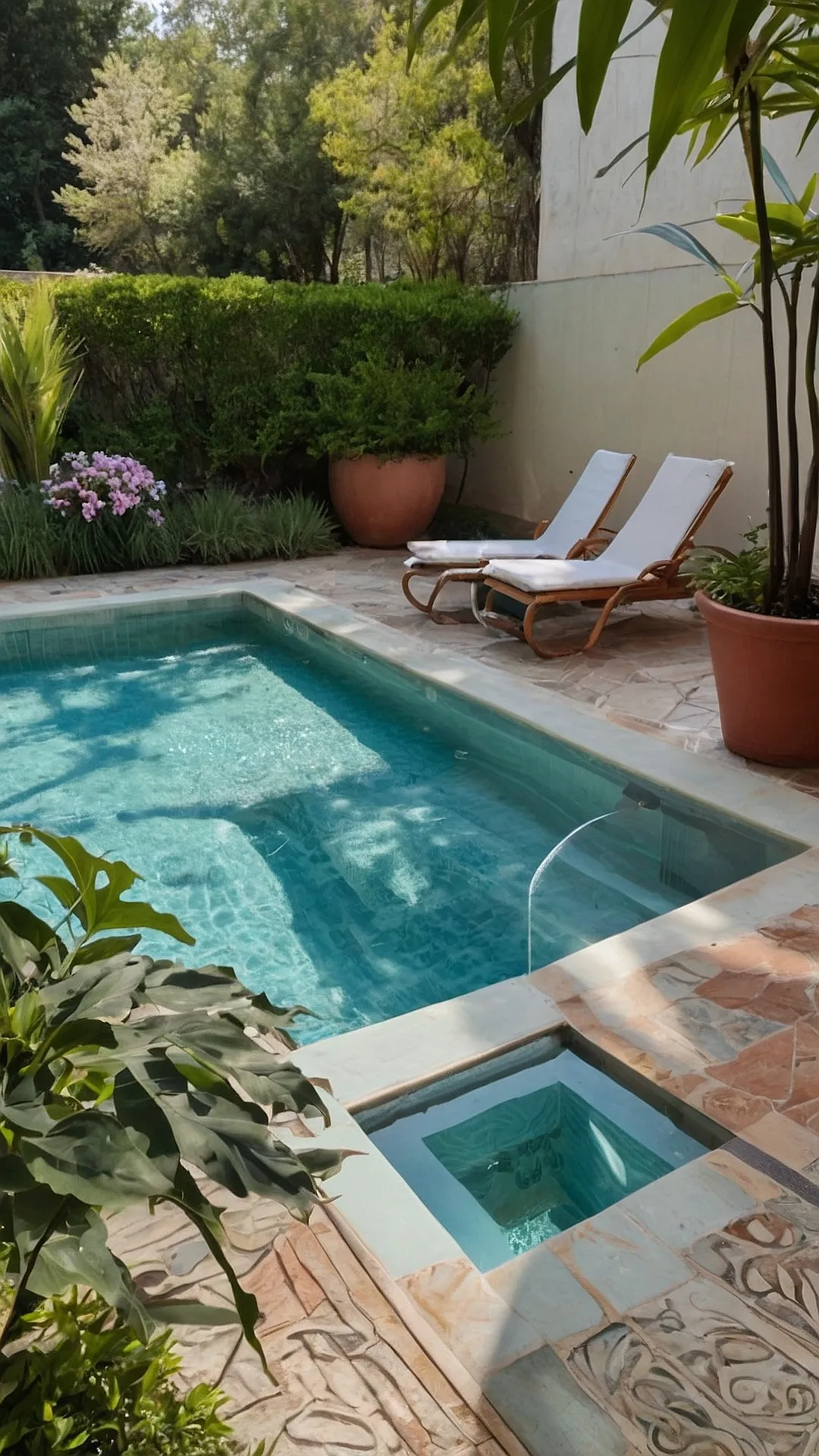 Backyard Pool Serenity