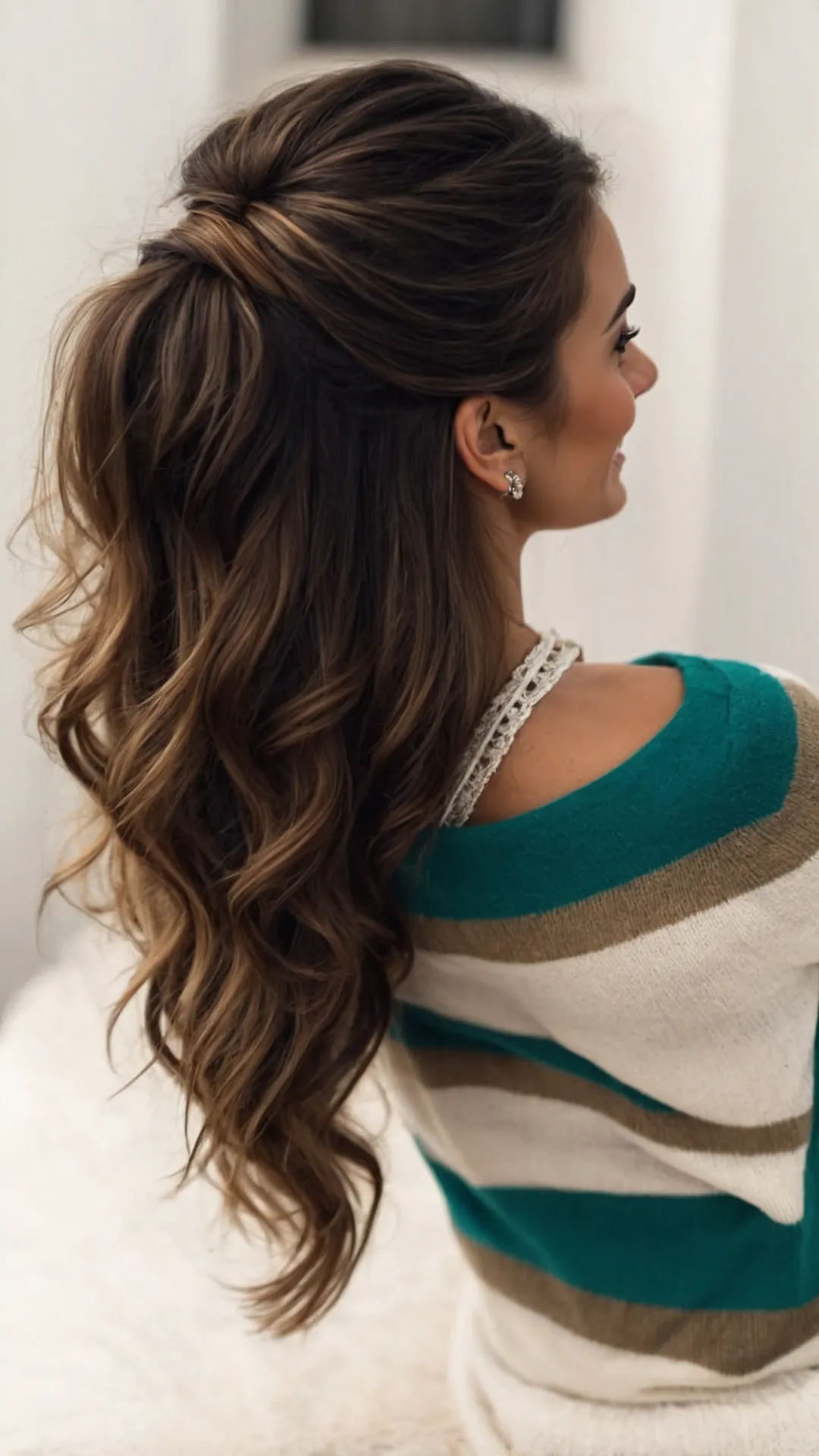 Morning Magic Half-Up