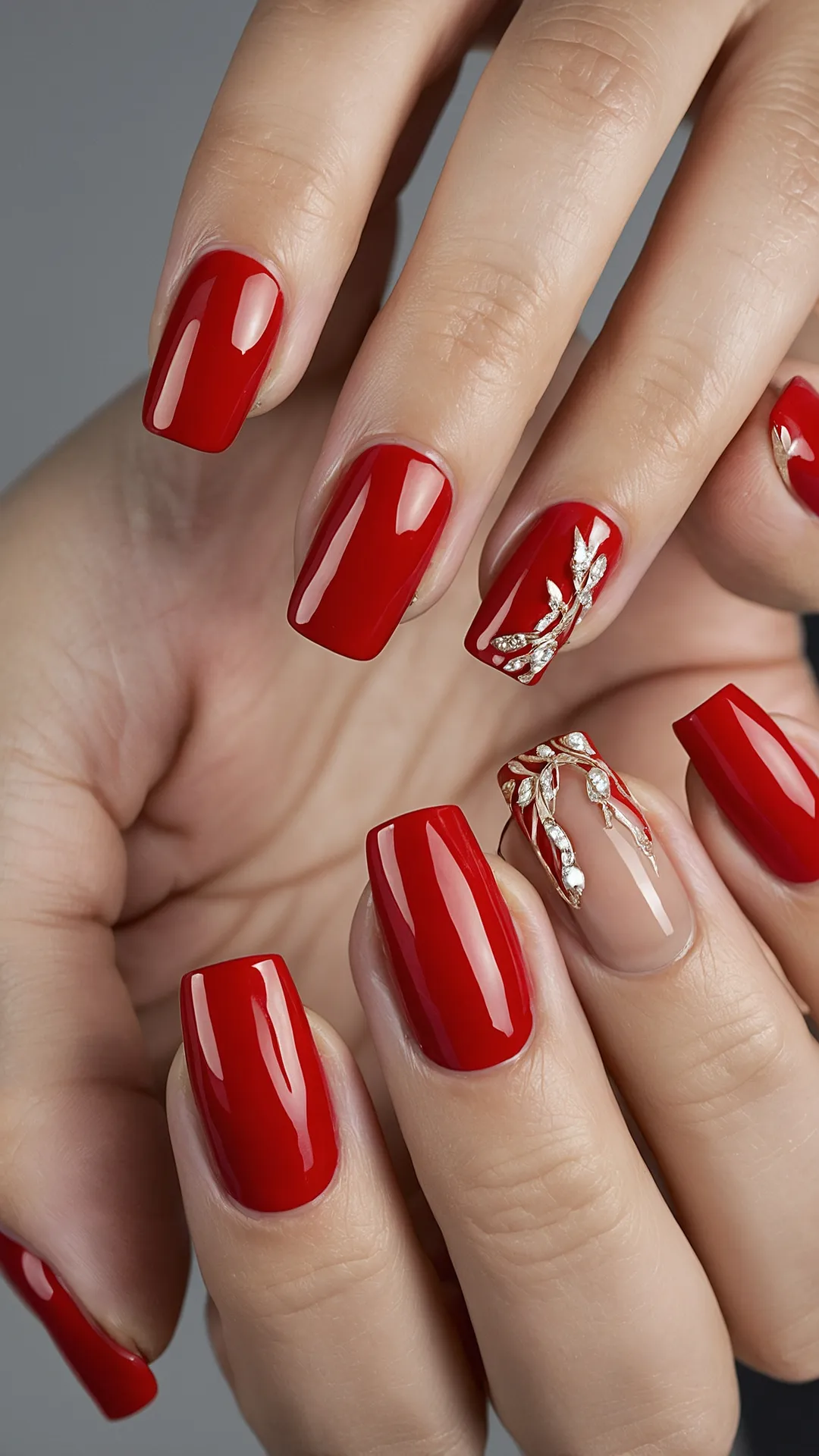 Majestic Maroon Mani