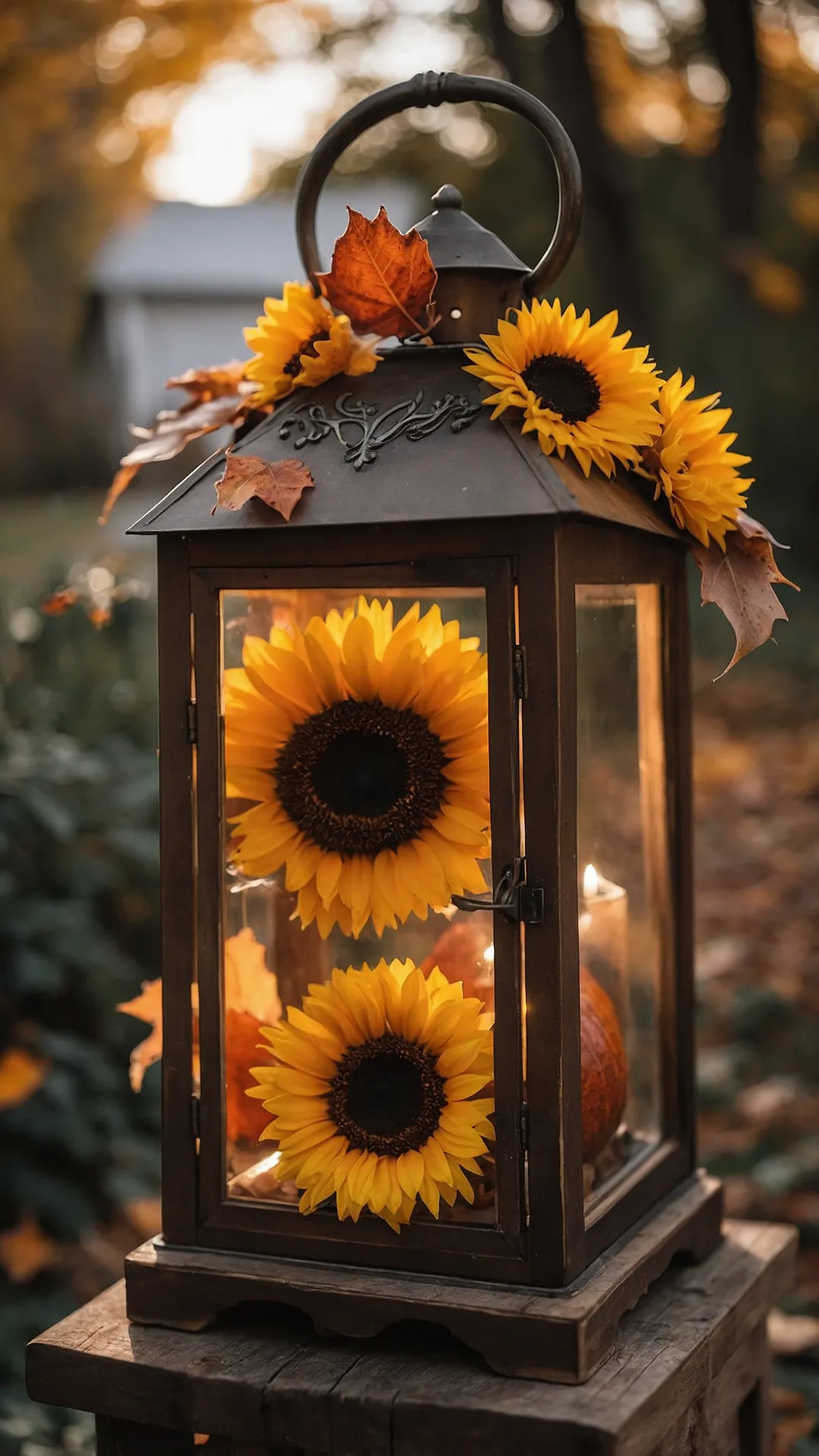 Autumn Sunflower Surprise