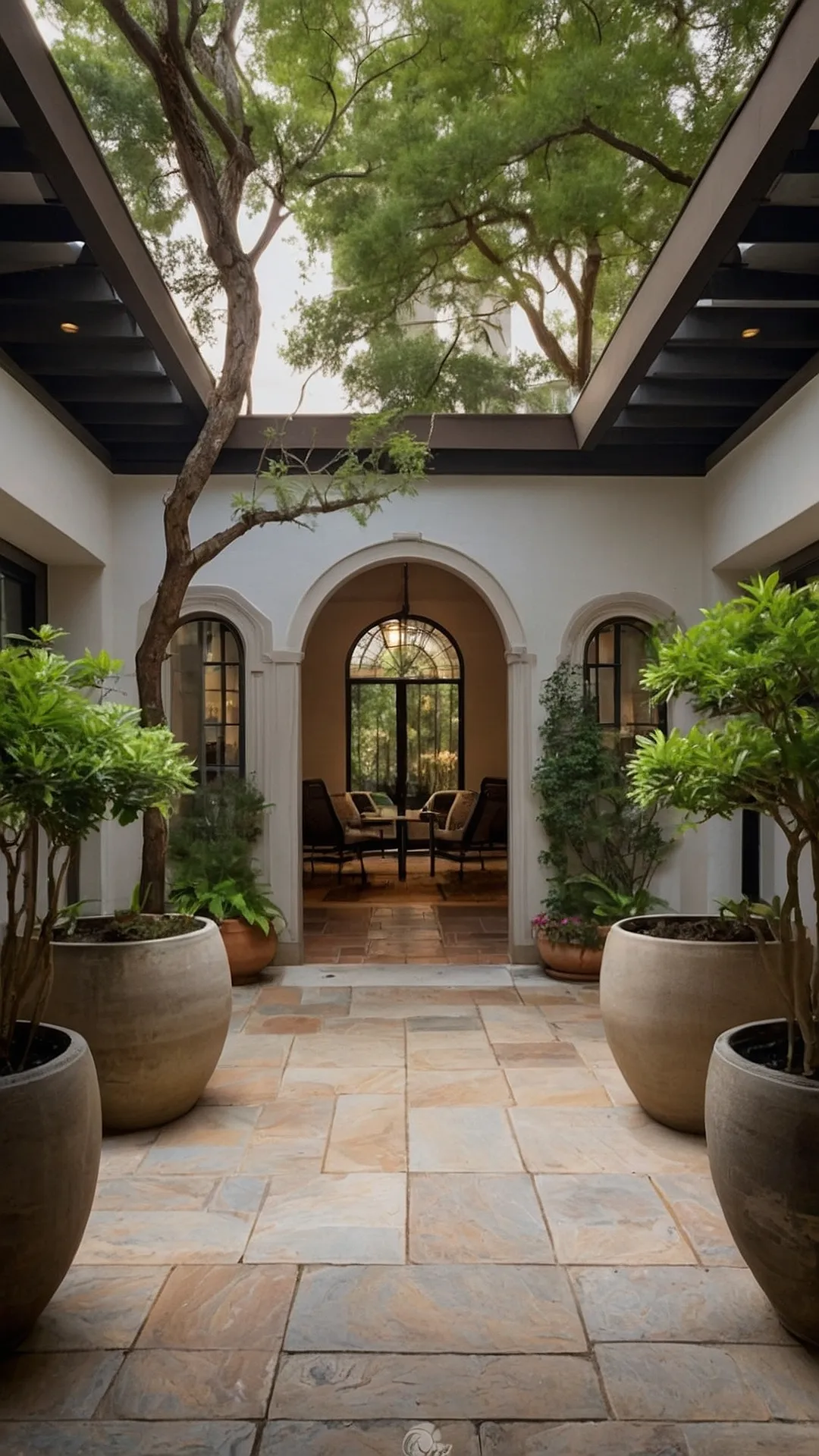 Chic Courtyard Escape