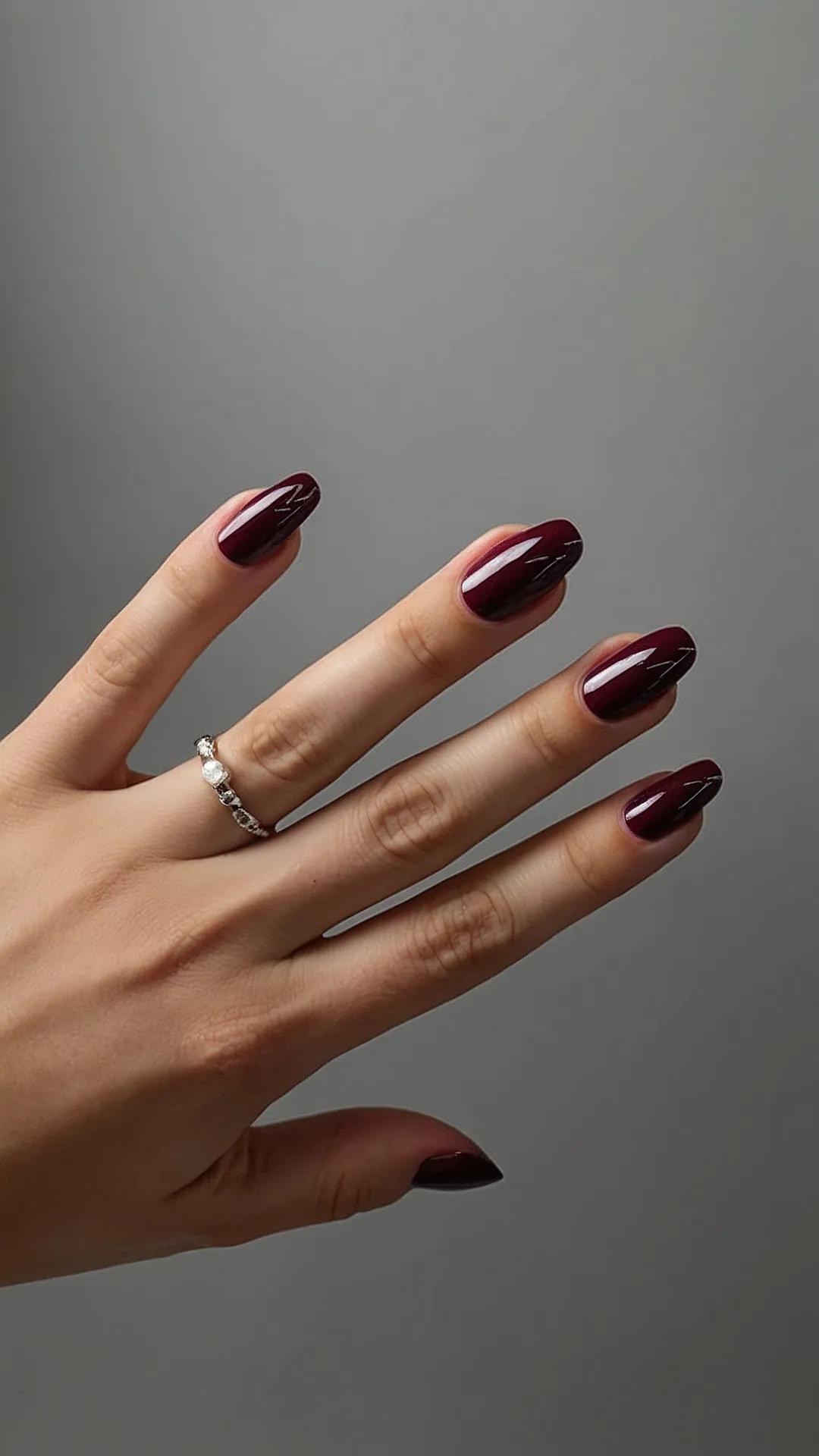 Wine-Inspired Nails