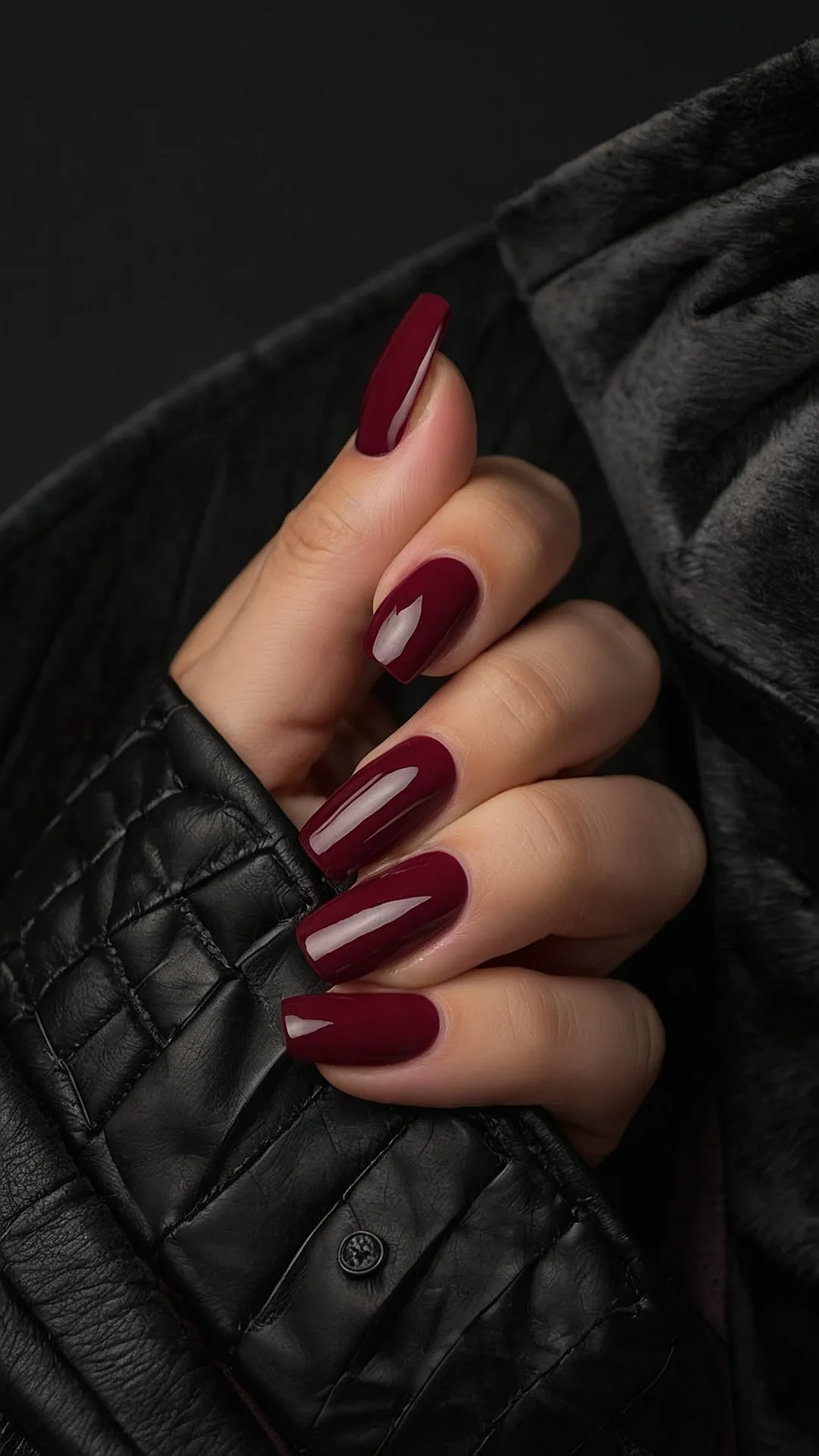 Wine-Inspired Nails