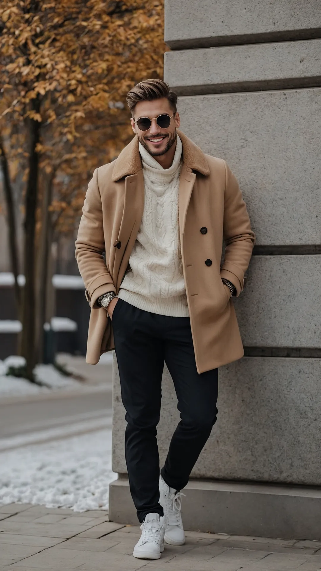 Cozy Chic: Frosty Fashion