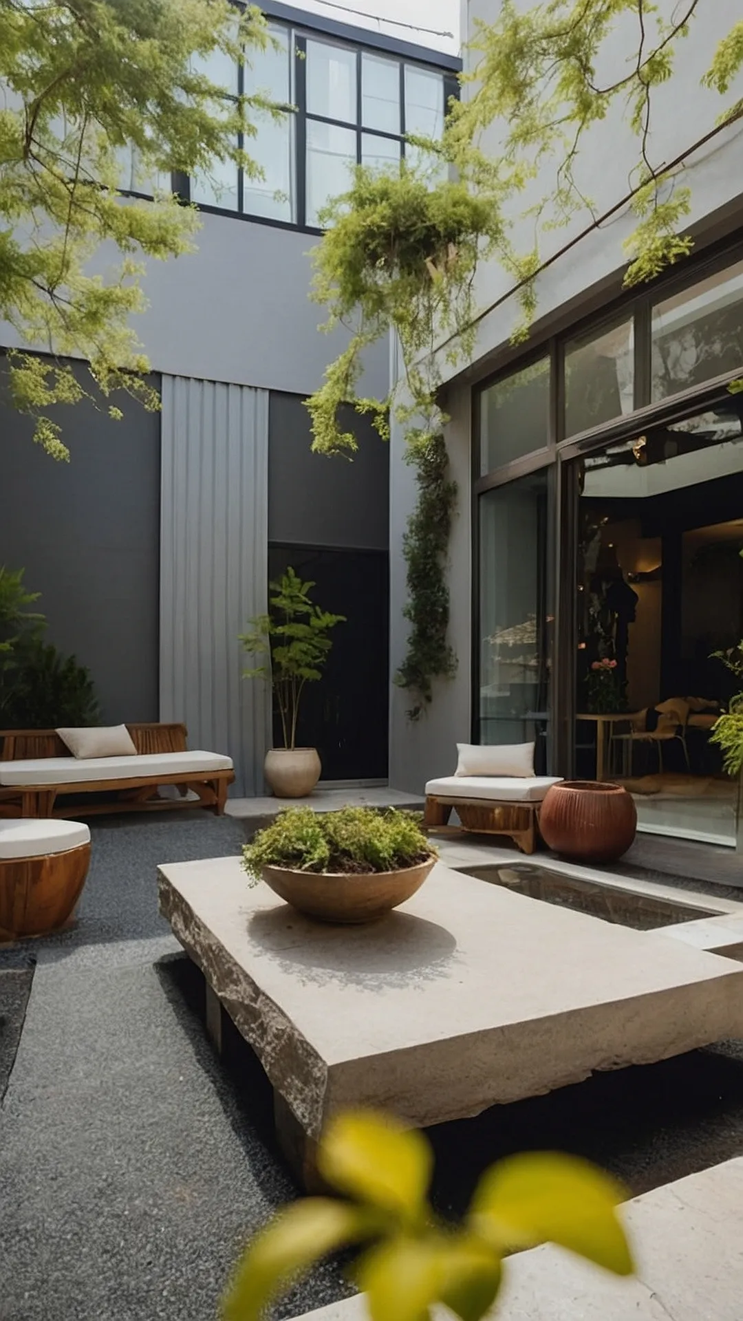 Zen Courtyard Style