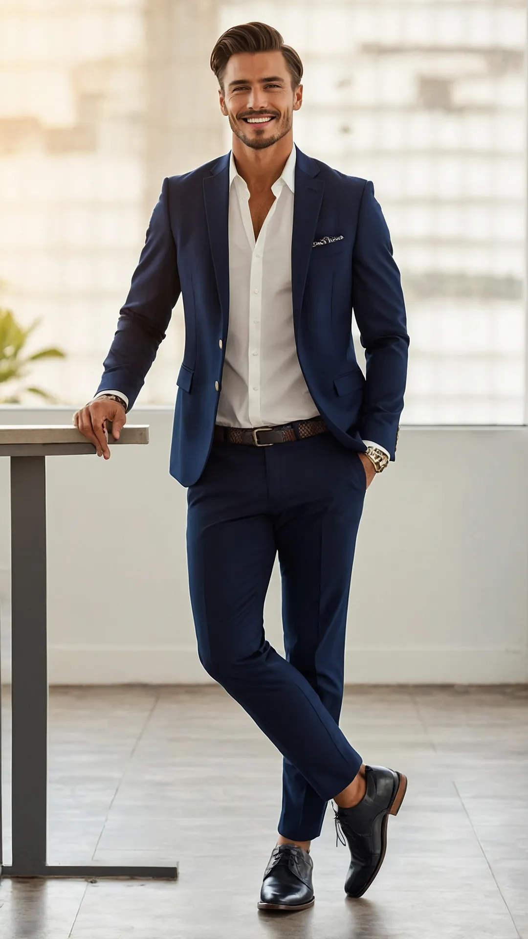 Sneaker-Chic Workplace