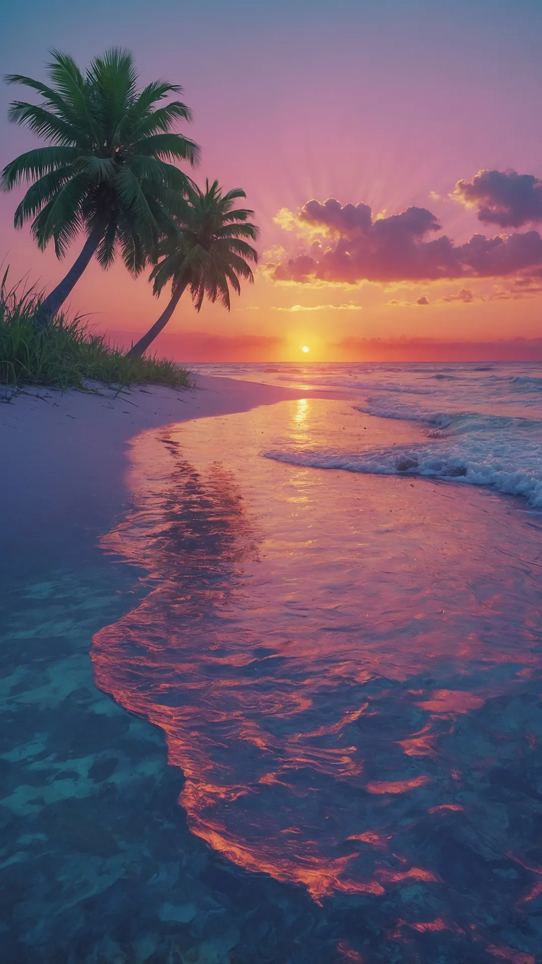 Cute Beach Screen