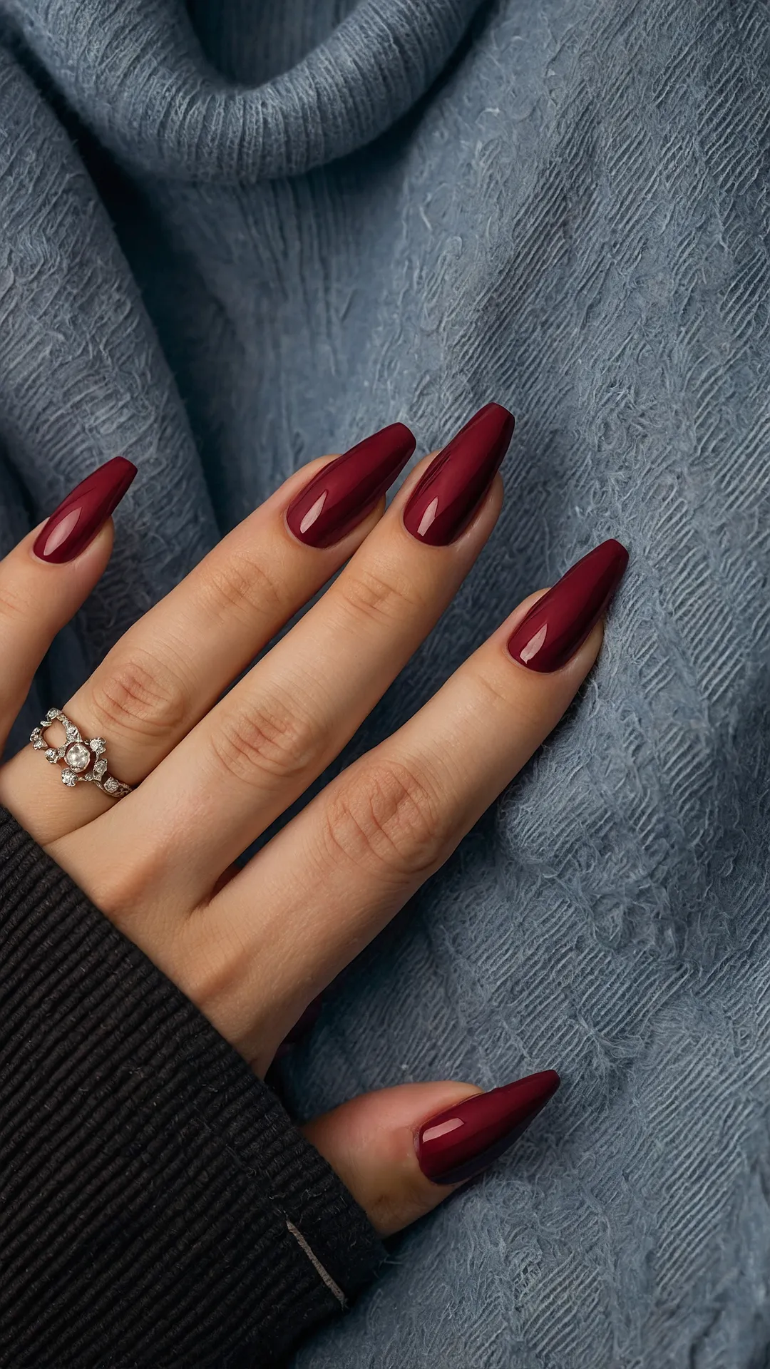 Crimson Sparkle Tips