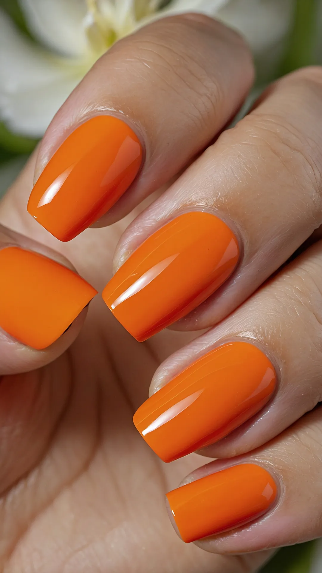 Citrus Pop Manicure