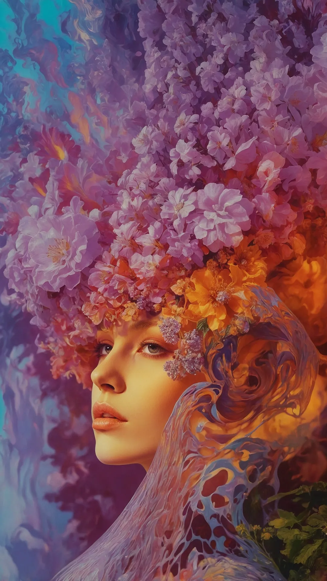 Floral Fantasy Walls