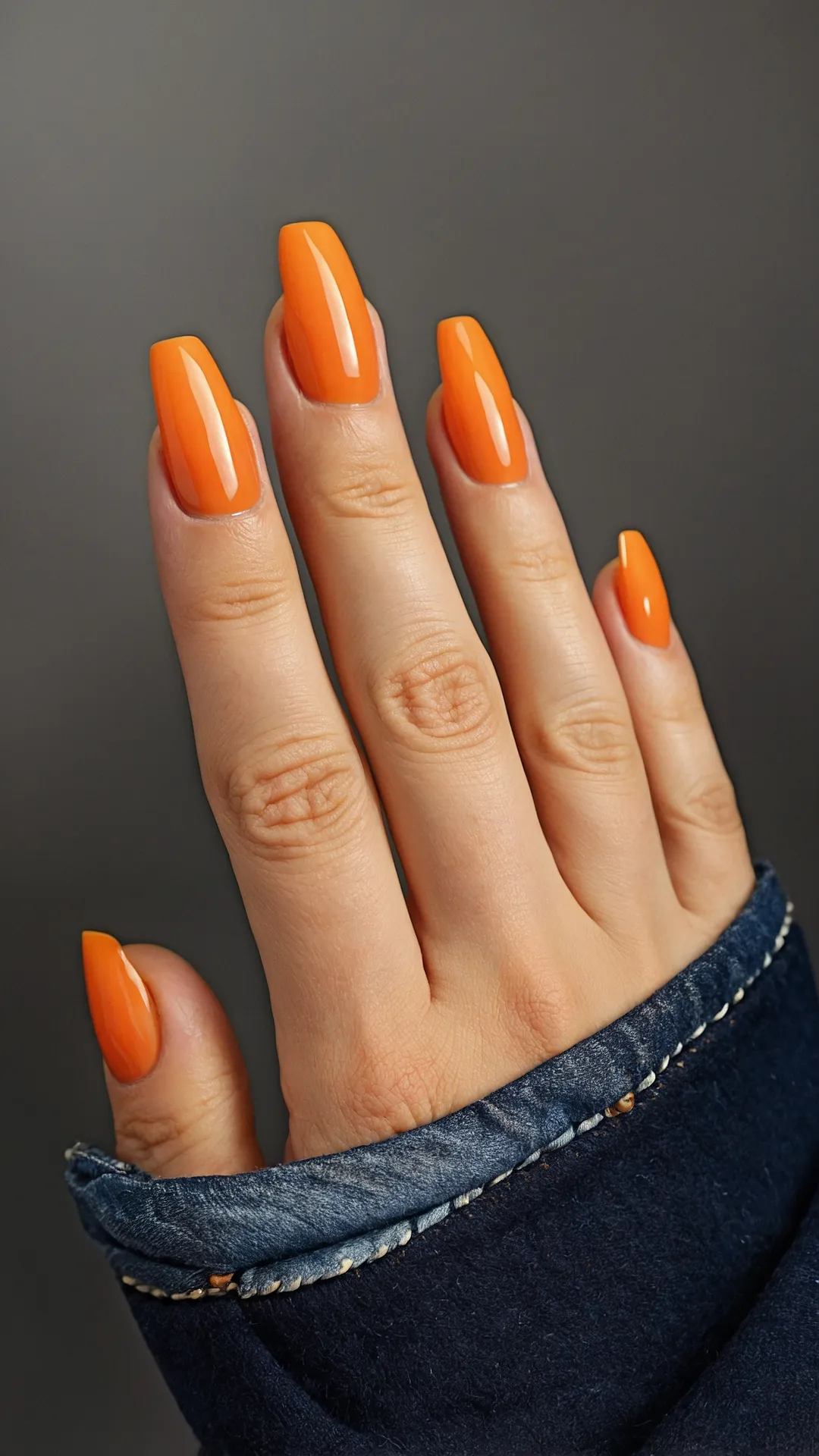 Tangerine Dream Nails