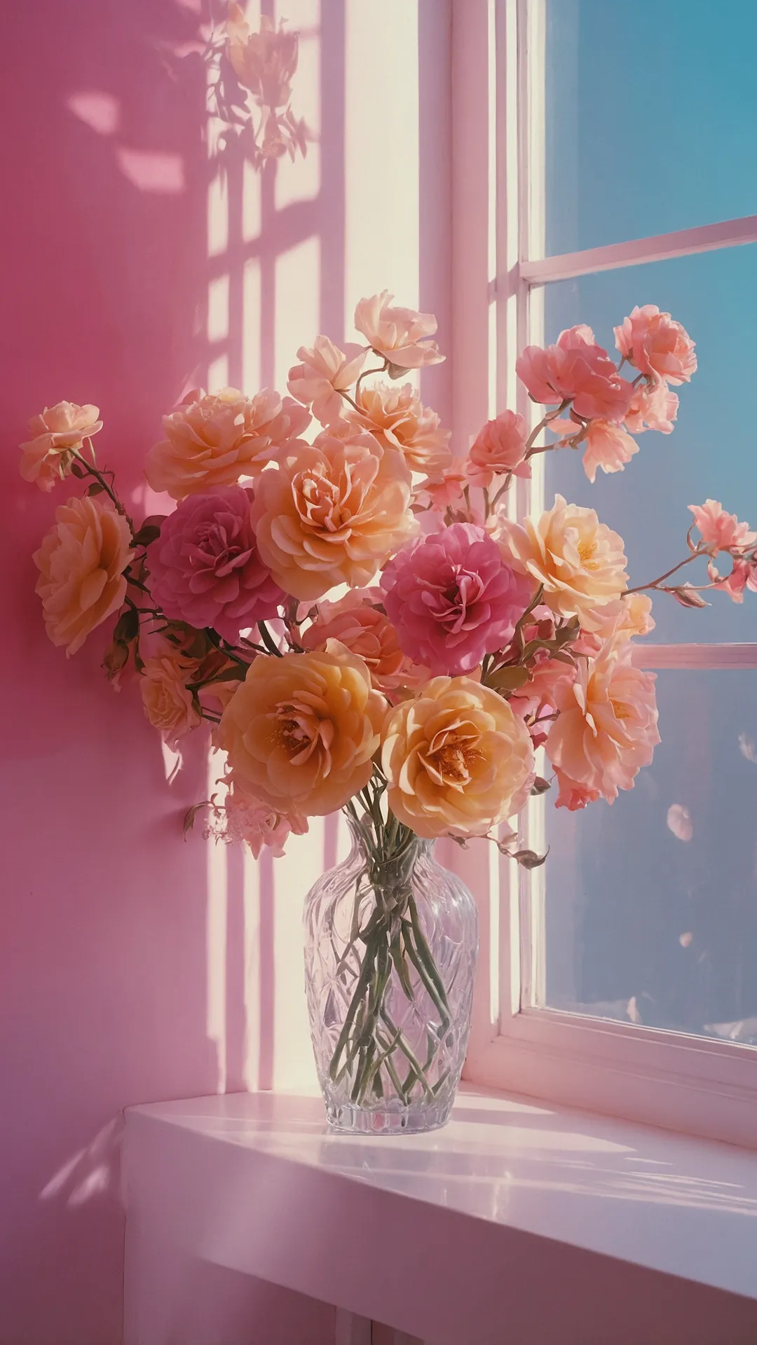 Chic Screen Blooms