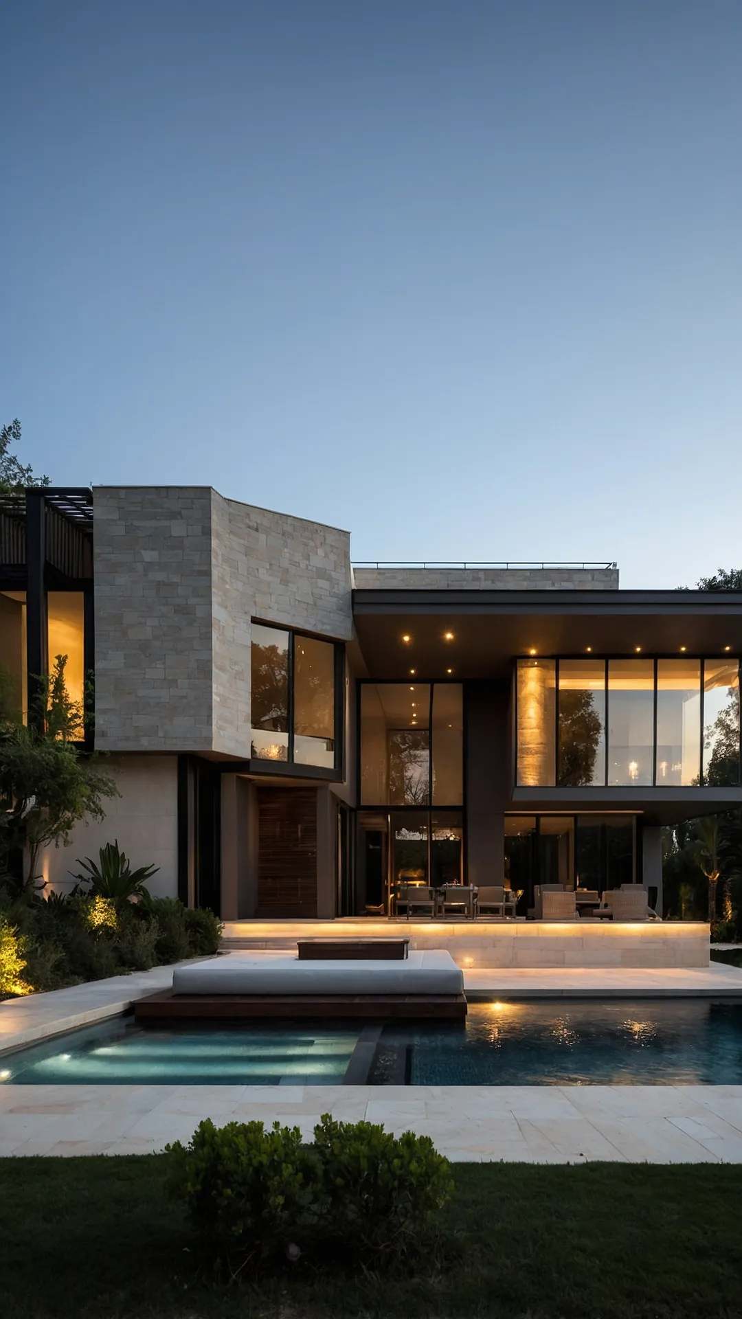The Modern Villa Plan