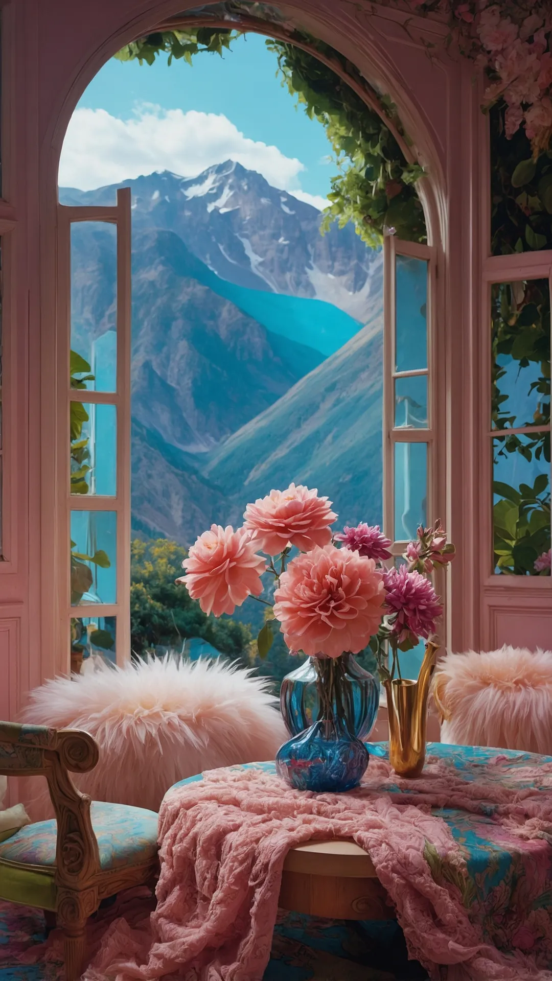 Rose Tinted Walls