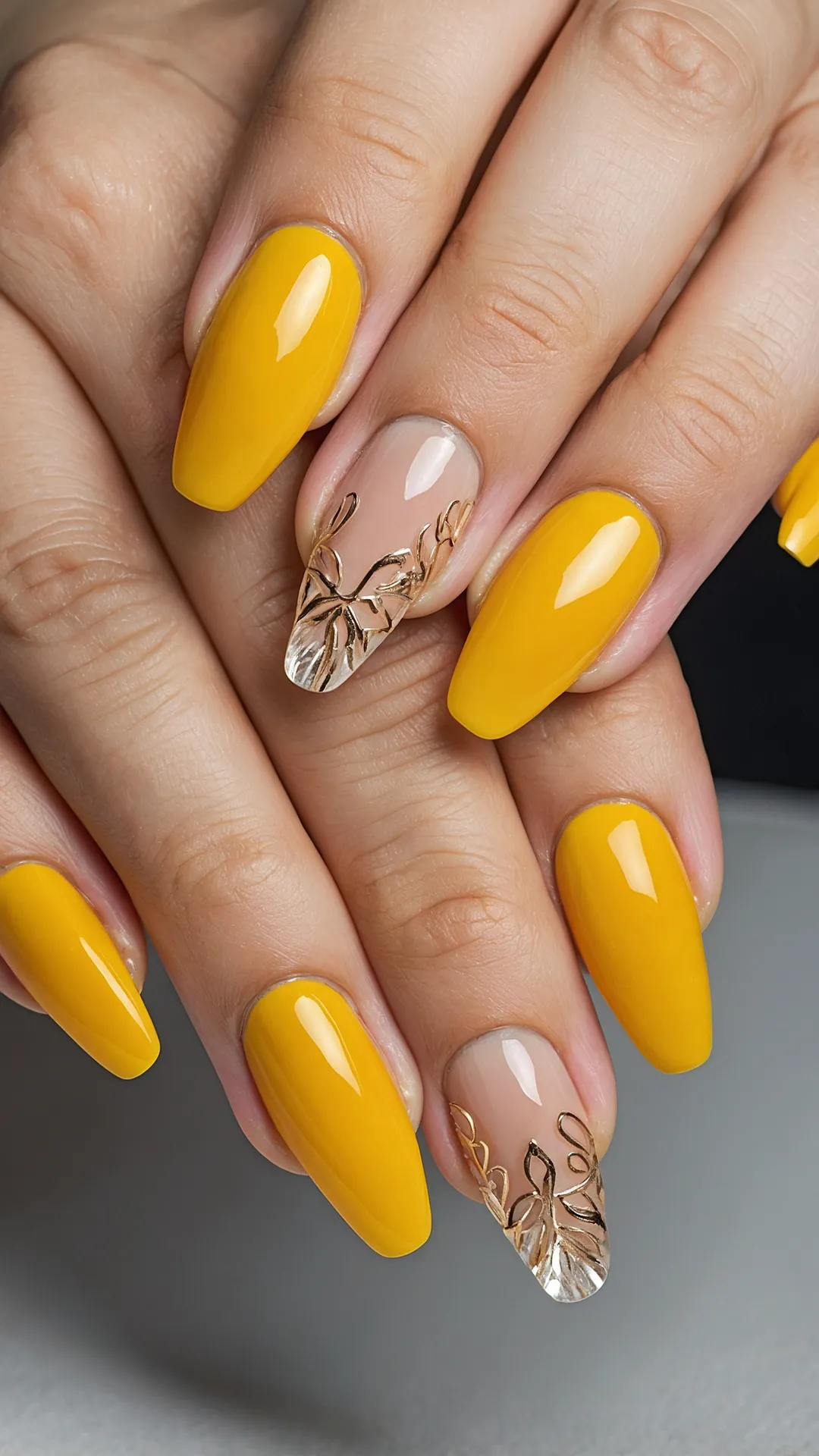 Sun-Kissed Nail Art