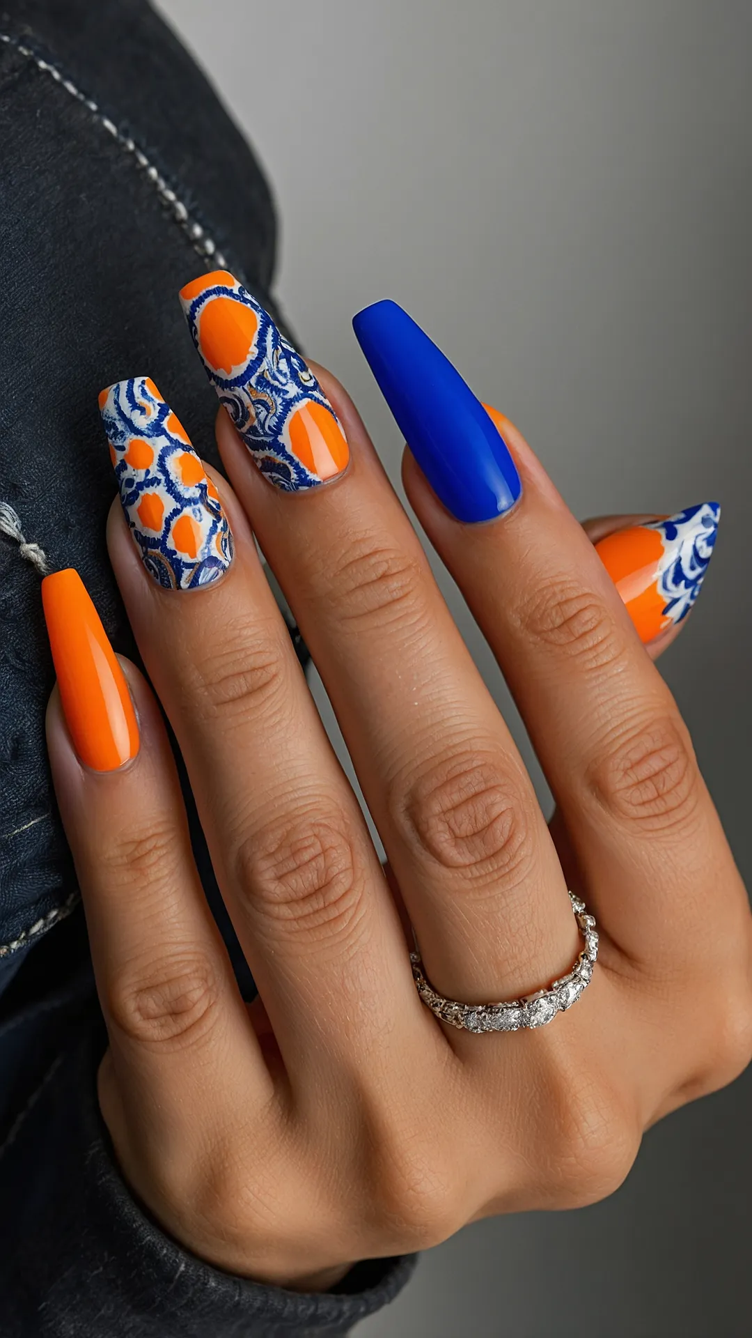 Bright Orange Art