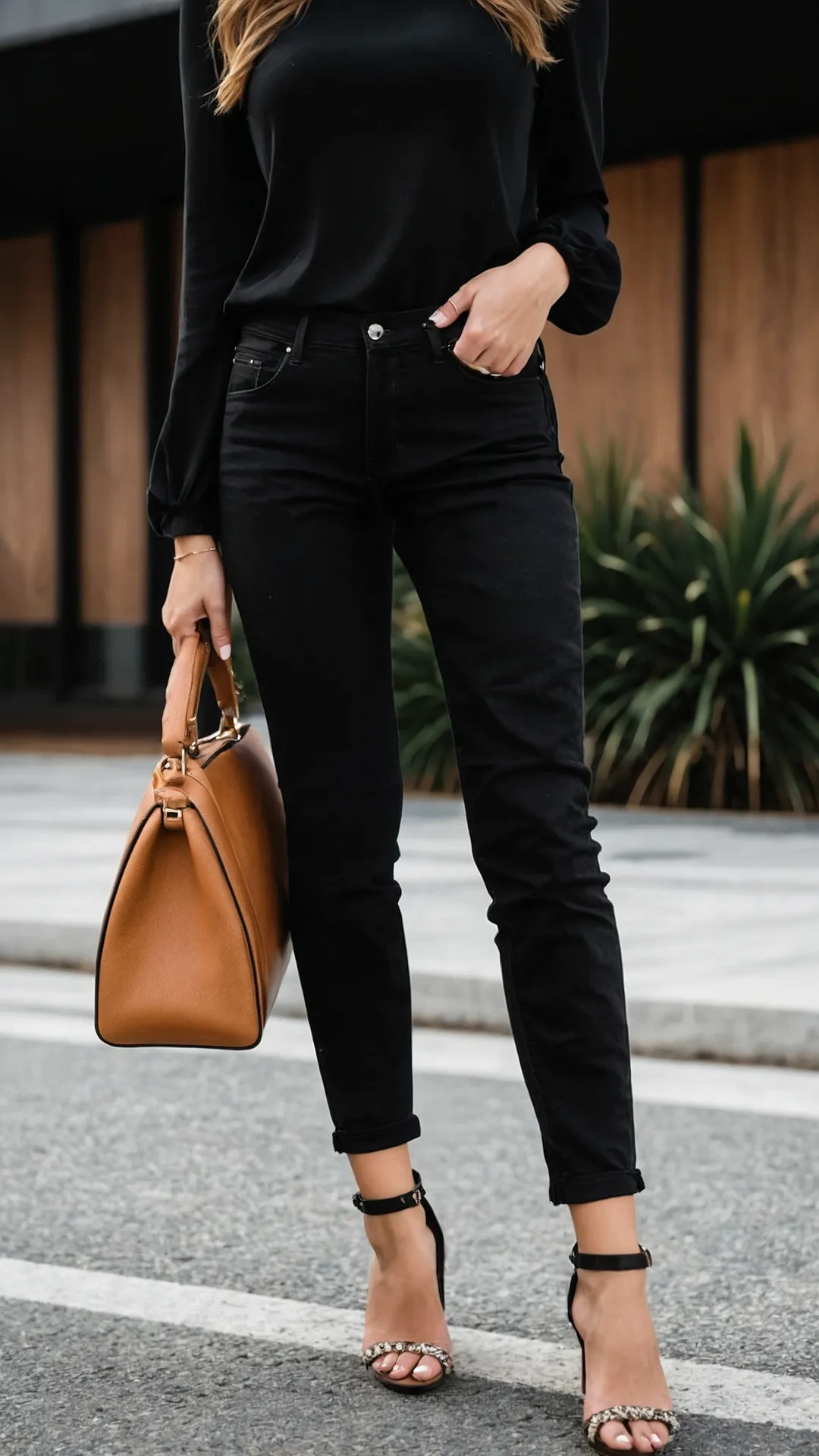 Rocking Black on Sunny Days