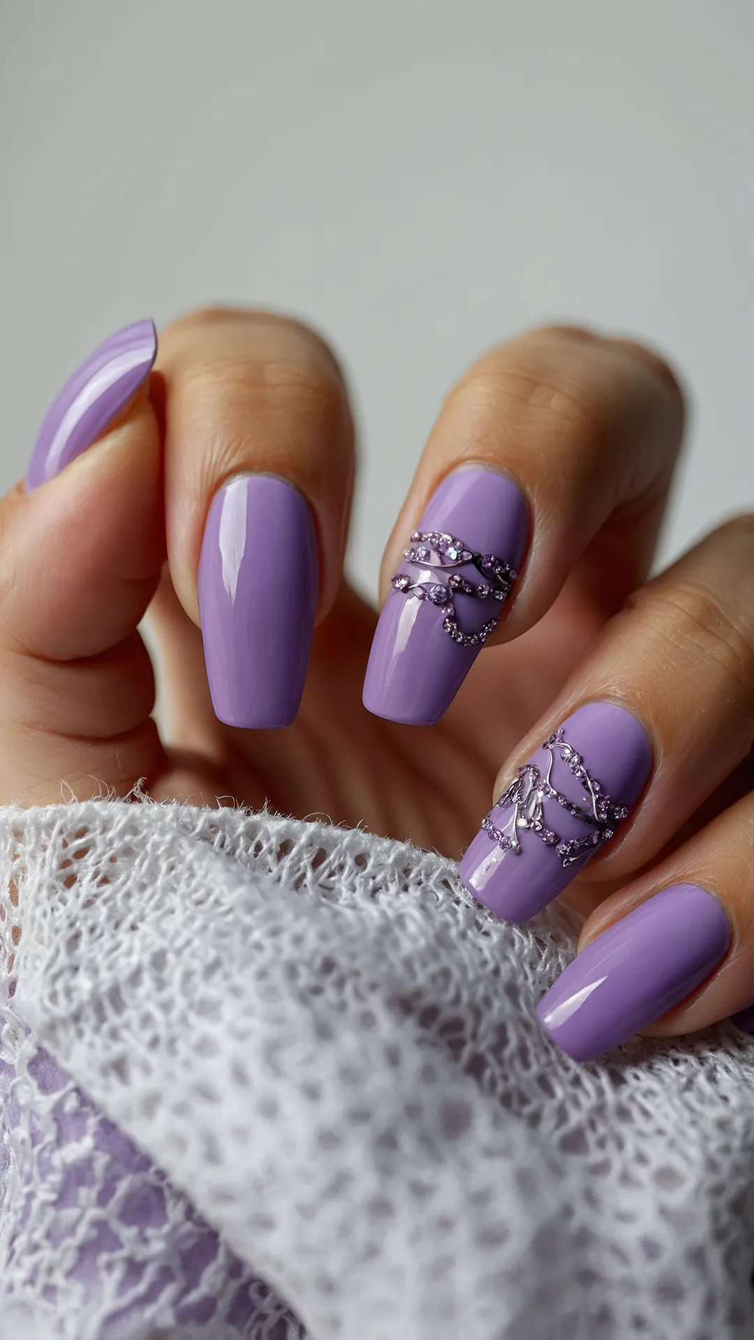 Violet Bloom Tips
