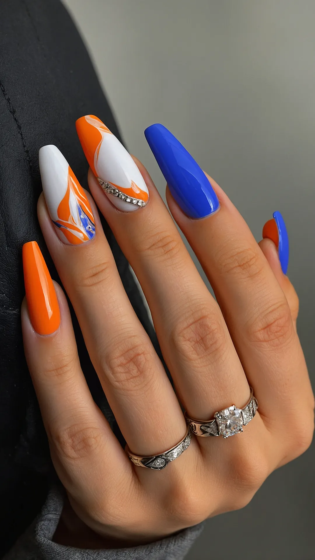 Sweet Citrus Nails