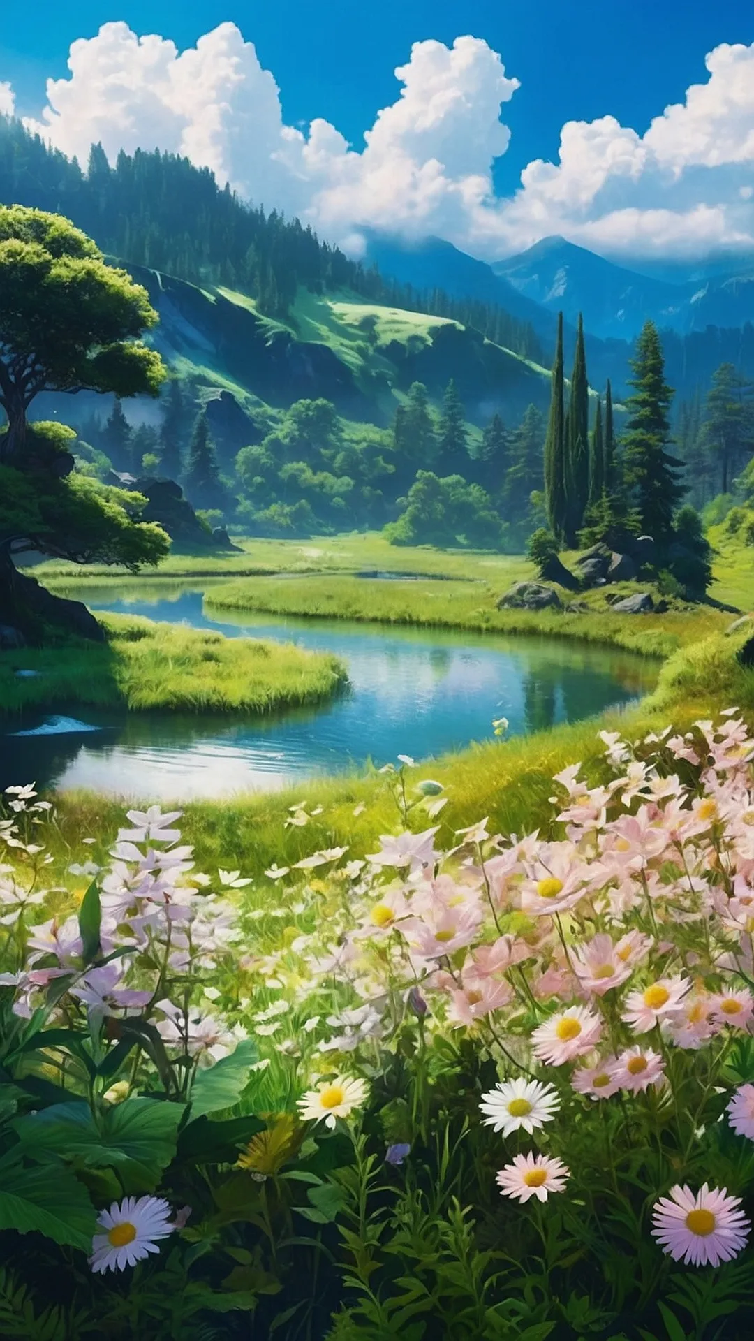 Nature Anime Bloom