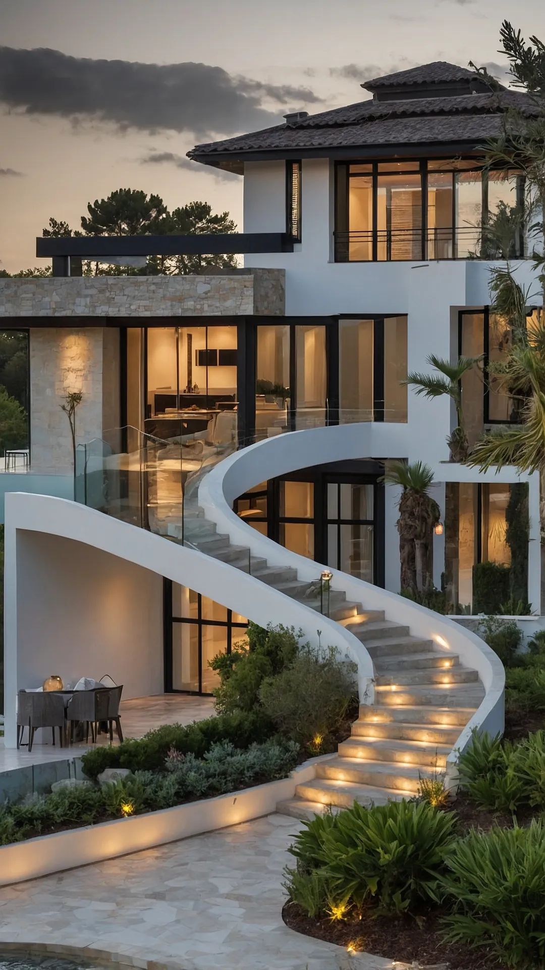 Stairway to Modern Living
