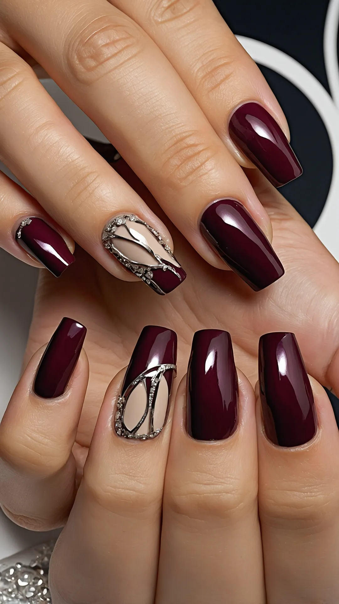 Maroon Magic Hands
