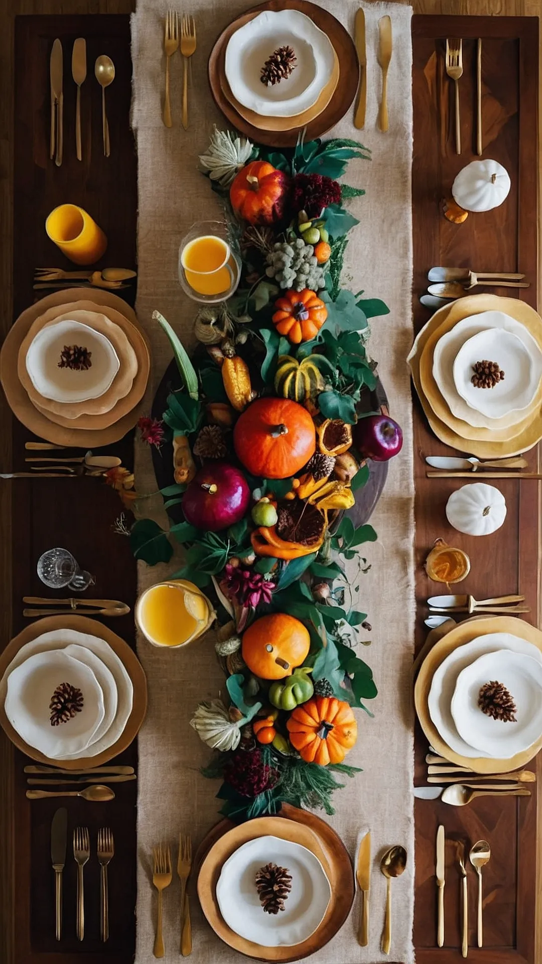 Thanksgiving Tablescapes: A Feast for the Eyes (and Maybe the Stomach Too!)