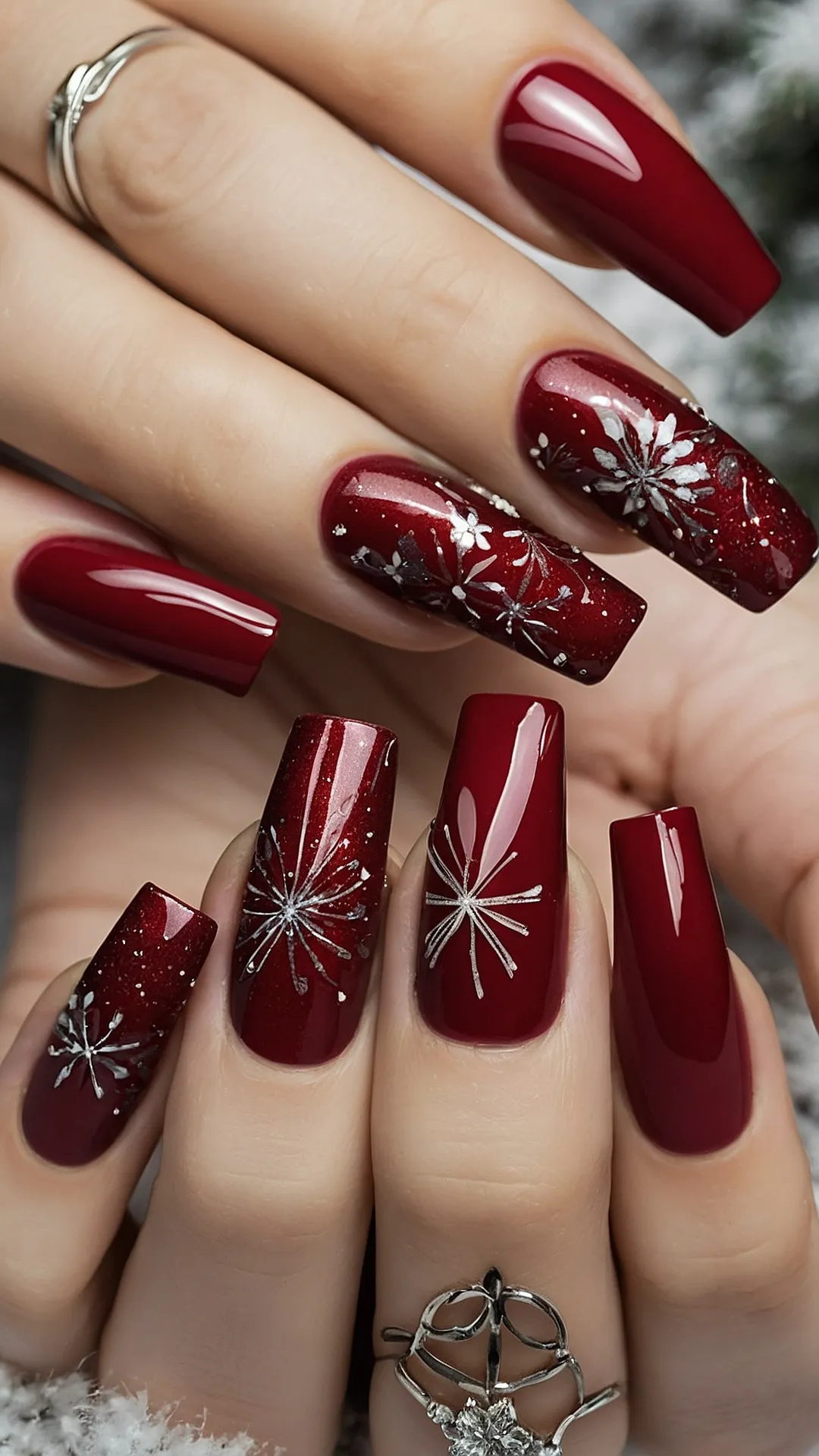 Magic Winter Nails