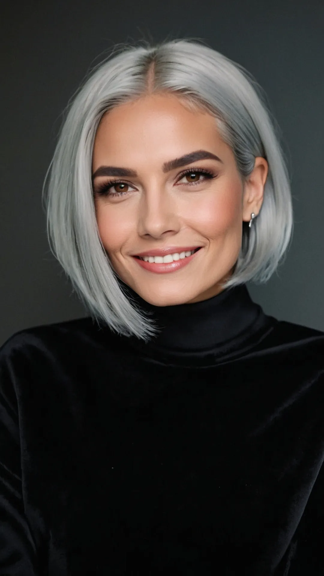 Embrace Your Silver Locks: 15 Gorgeous Grey Bob Hairstyles - Cheerful Talks