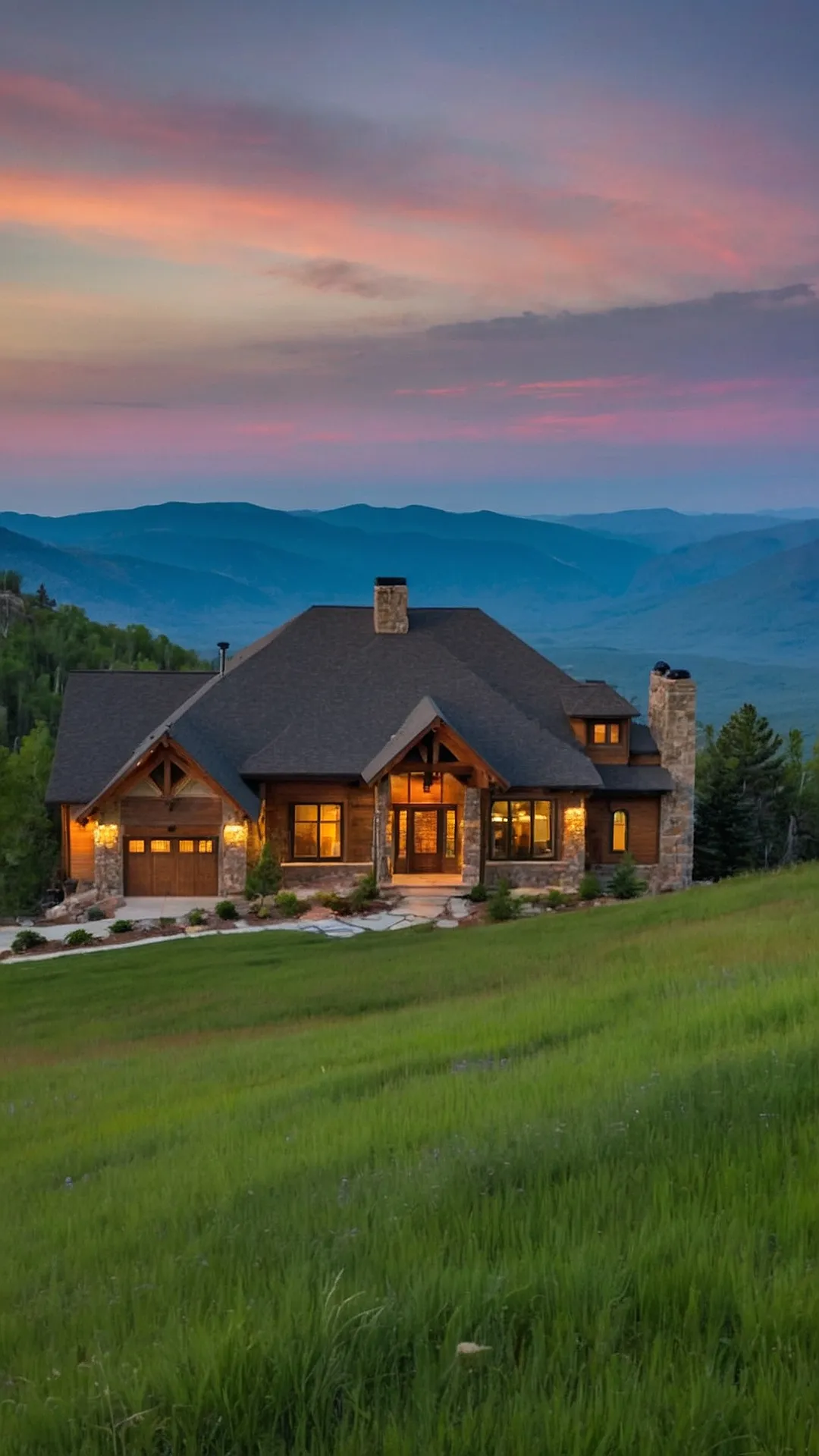 Mountain Majesty's Embrace