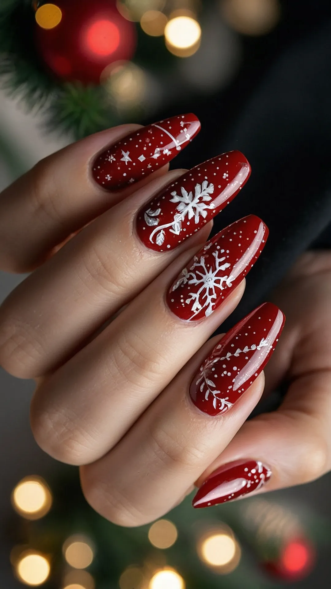 Red Hot Holiday Nails