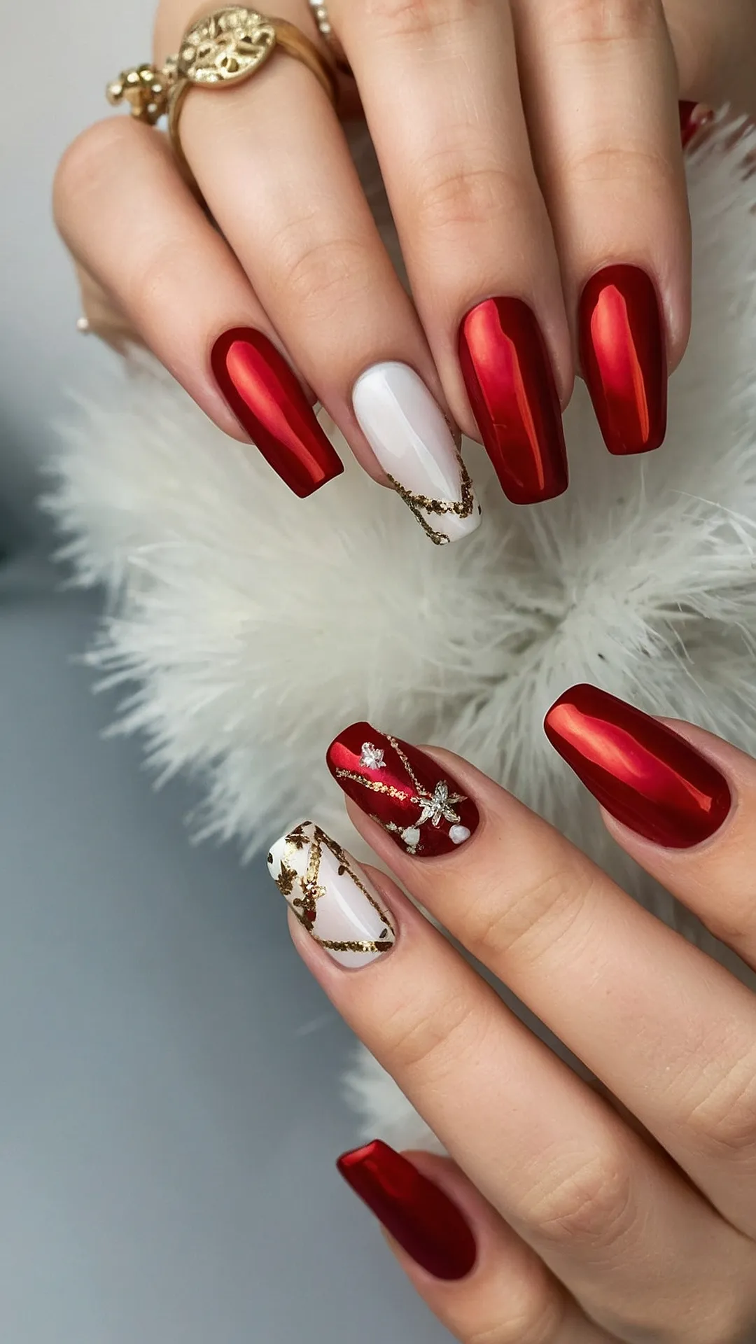 Jingle Bell Nails