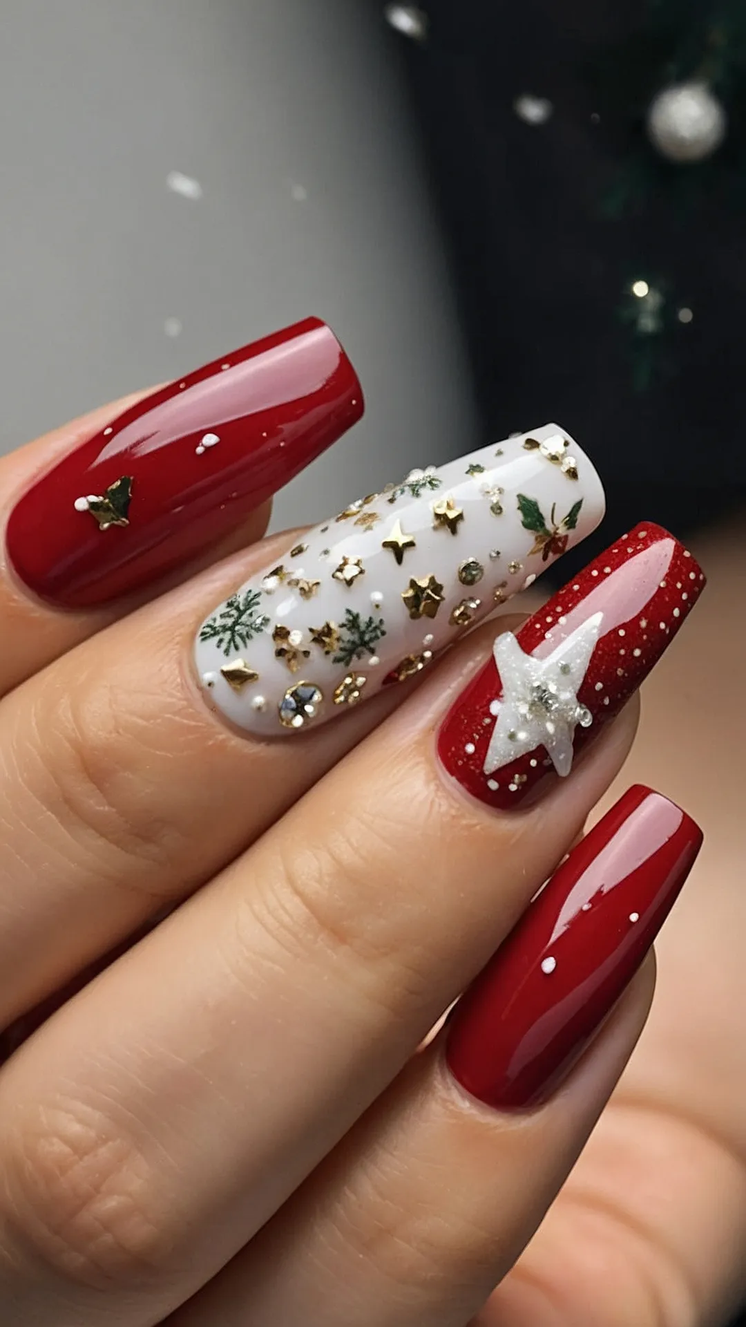 Glamorous Winter Nails