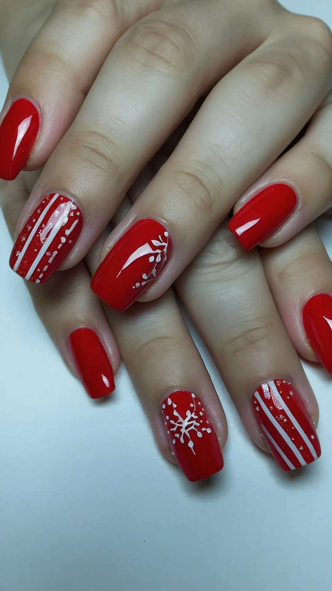 Frosted Festive Fingers