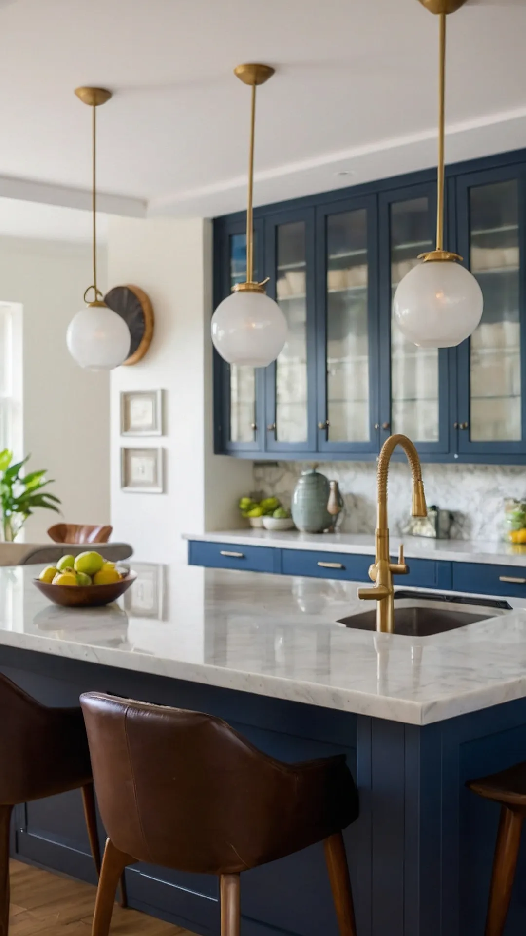 Kitchen Goals: Blue Haven