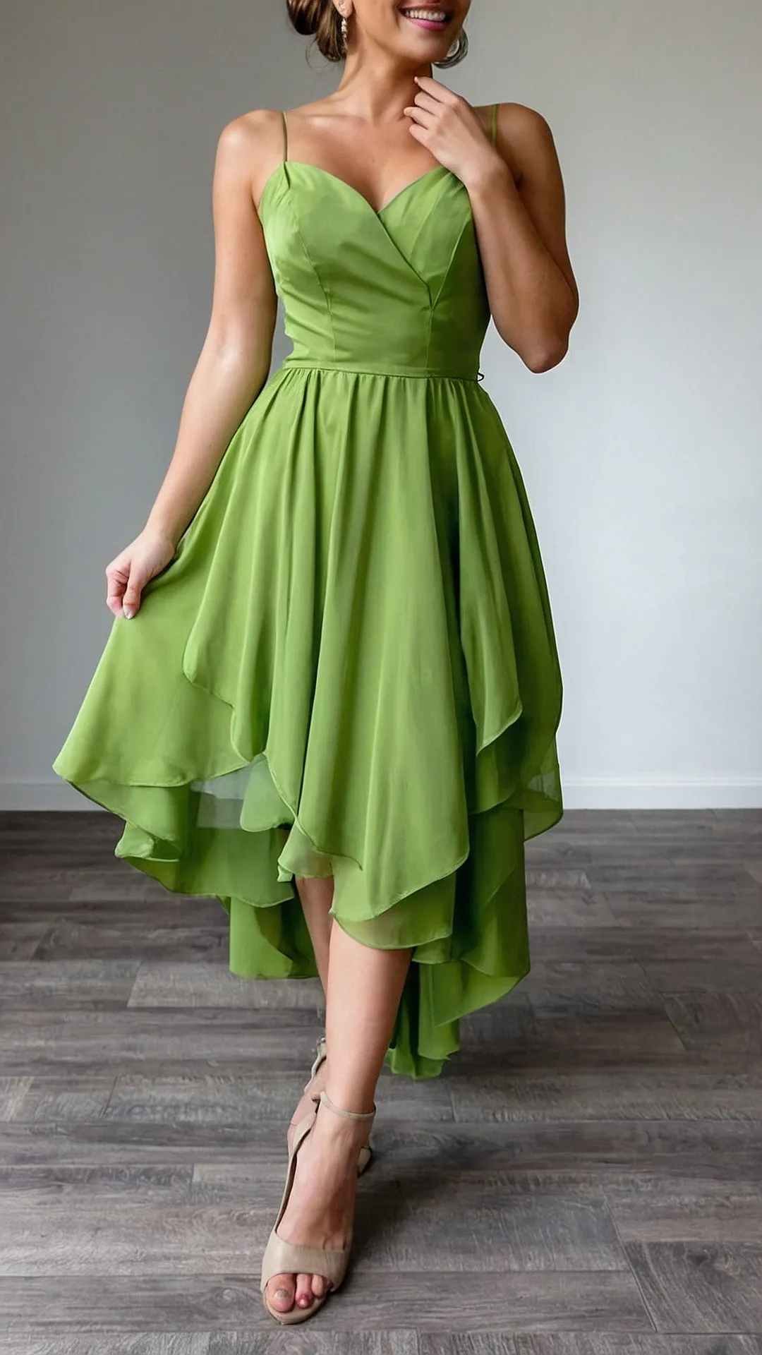 Green with Envy: A Dress That's Ready to Party!