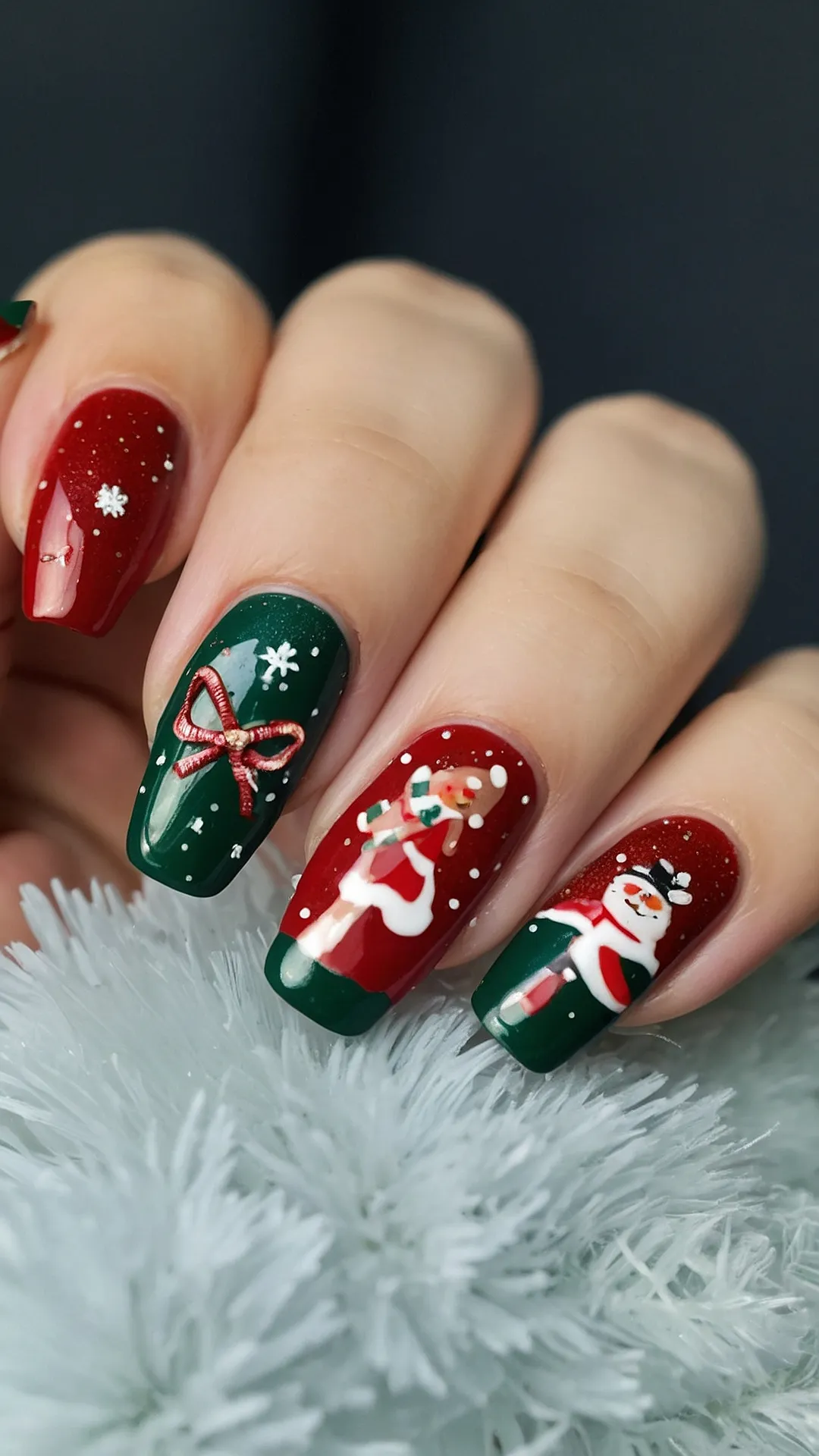 Christmas Nail Sparkle