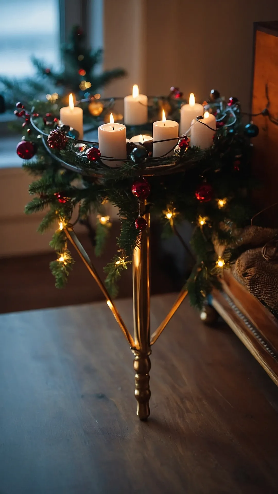 Christmas Candle Charm