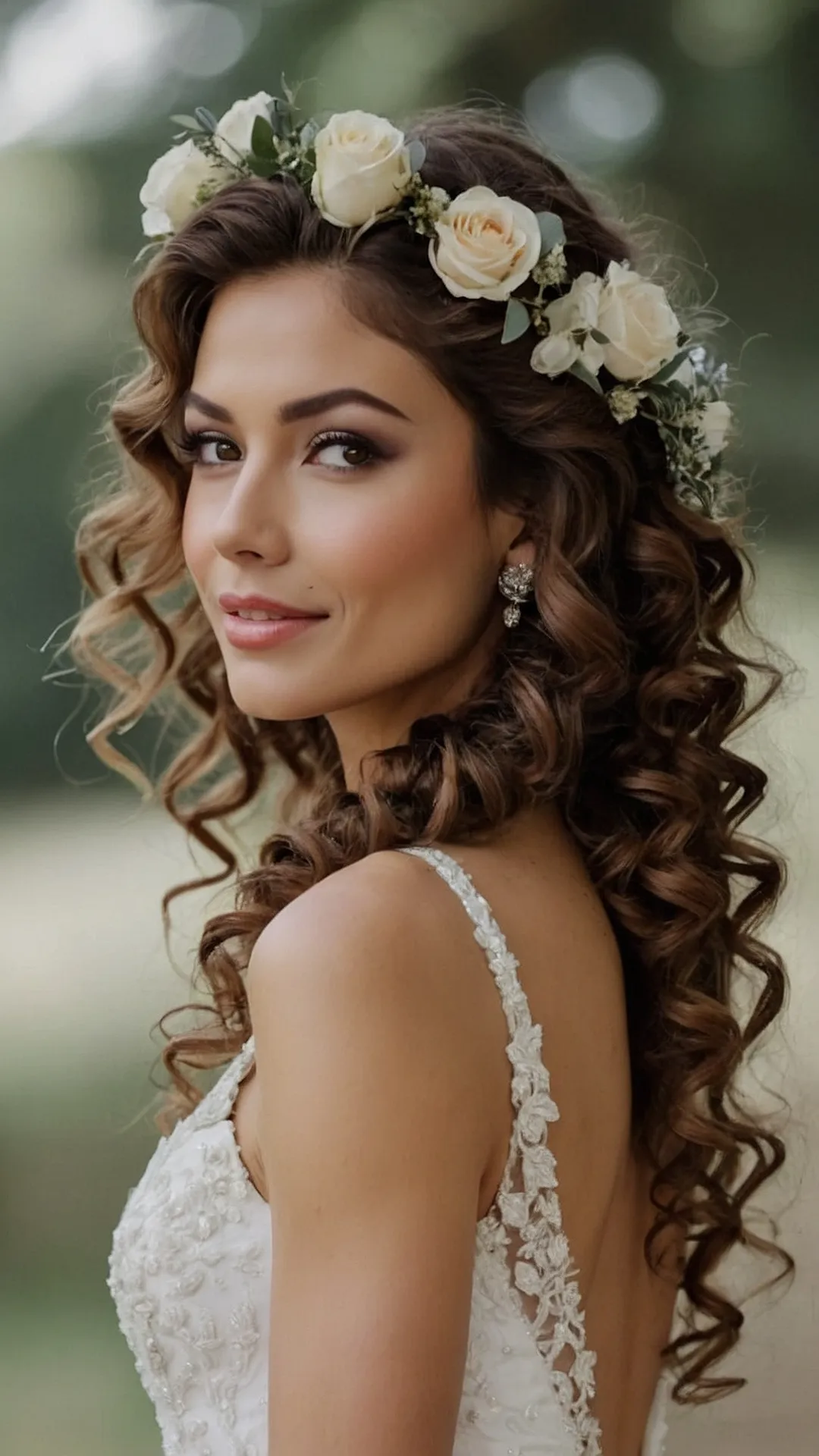 Bohemian Bridal Curls