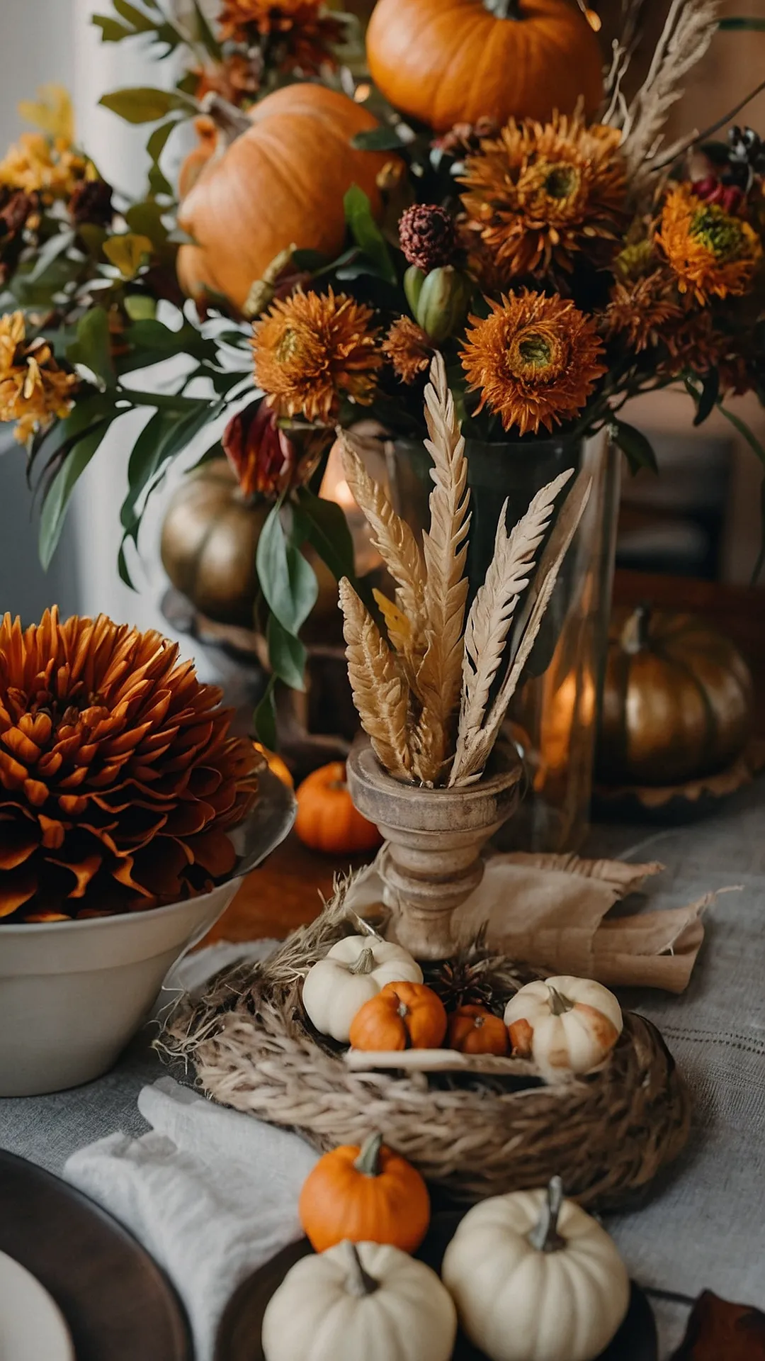 Pumpkin Patch Perfection: A Thanksgiving Table You'll Love!