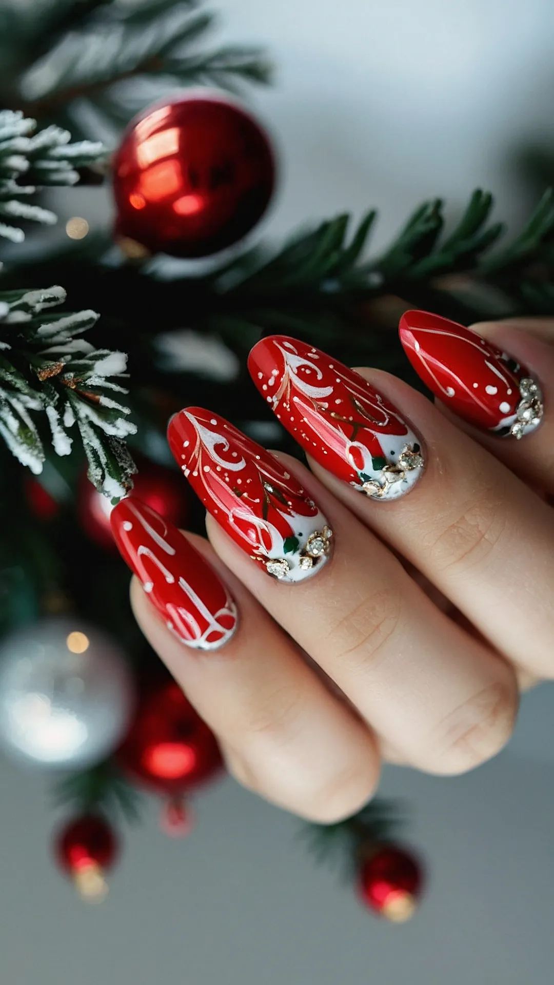 Jingle Bell Nails