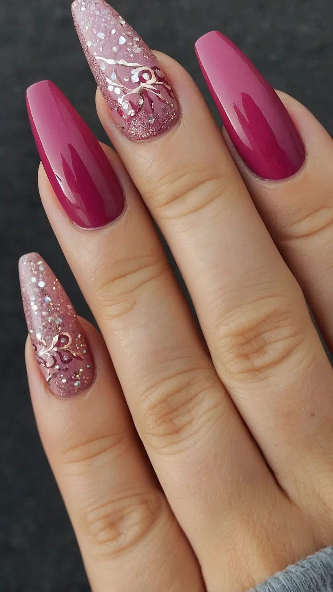 Glitter, Glam, & Pink: Fall's Nail Magic
