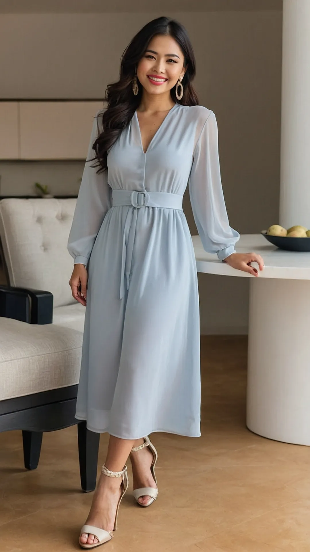 Holiday Chic Maxi Dress