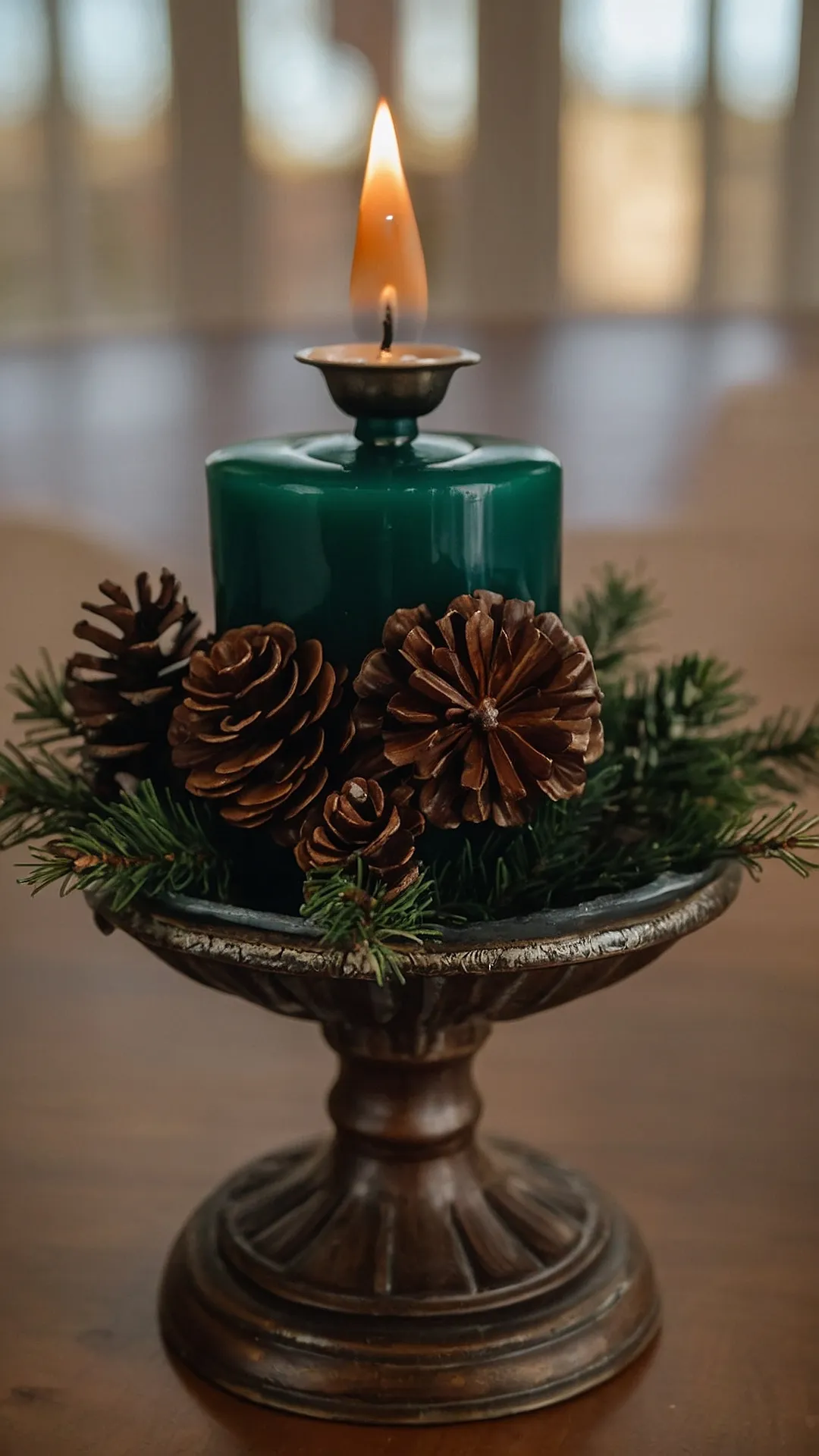 Christmas Candle Holder